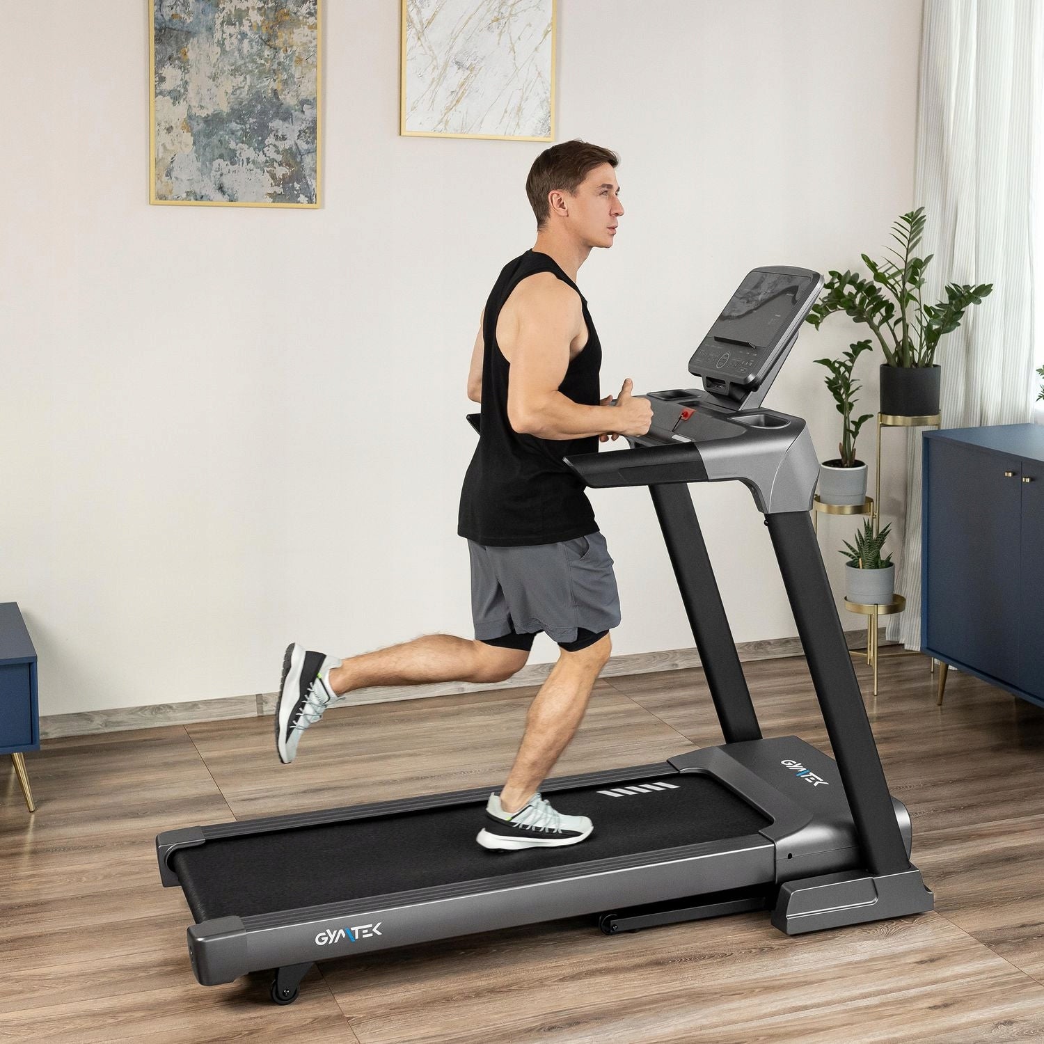 HOME ELECTRIC TREADMILL FOLDING MAGNETIC RUNNING XT850 GYMTEK Brand Gymtek