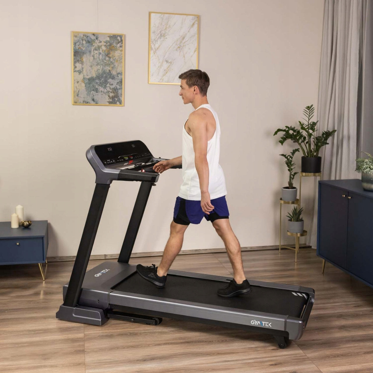 HOME ELECTRIC TREADMILL FOLDING MAGNETIC RUNNING XT950 GYMTEK Brand Gymtek