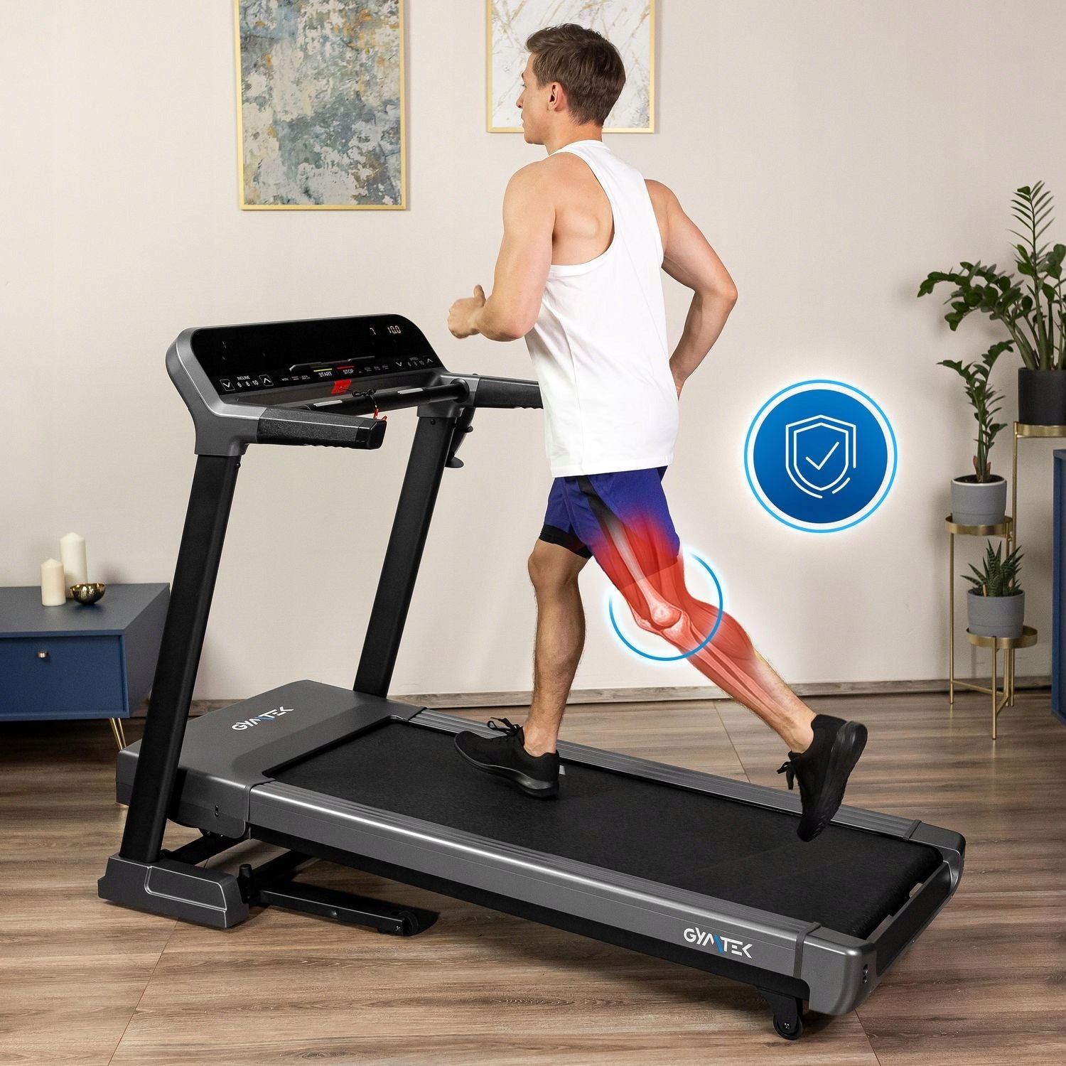 HOME ELECTRIC TREADMILL FOLDING MAGNETIC RUNNING XT950 GYMTEK Model other