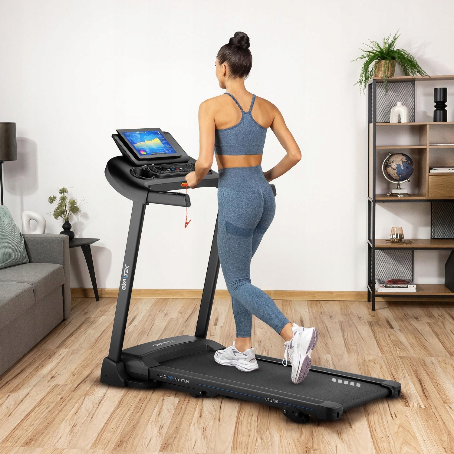 HOME ELECTRIC TREADMILL FOLDING TILT ADJUSTMENT XT580 GYMTEK Model other