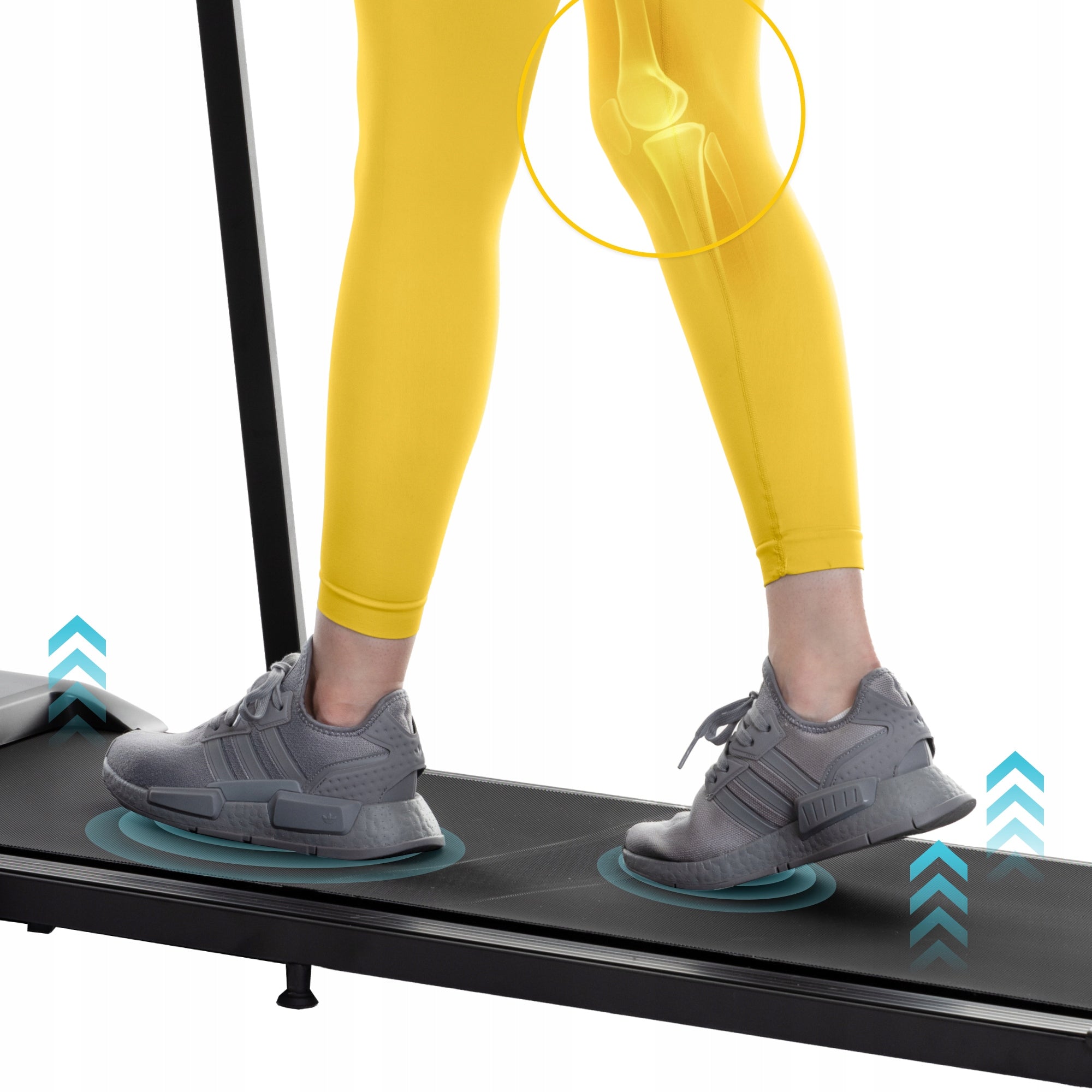 HOME ELECTRIC TREADMILL FOR WALKING FOLDING UNDER THE BED SMART APP Model TM LIGHT