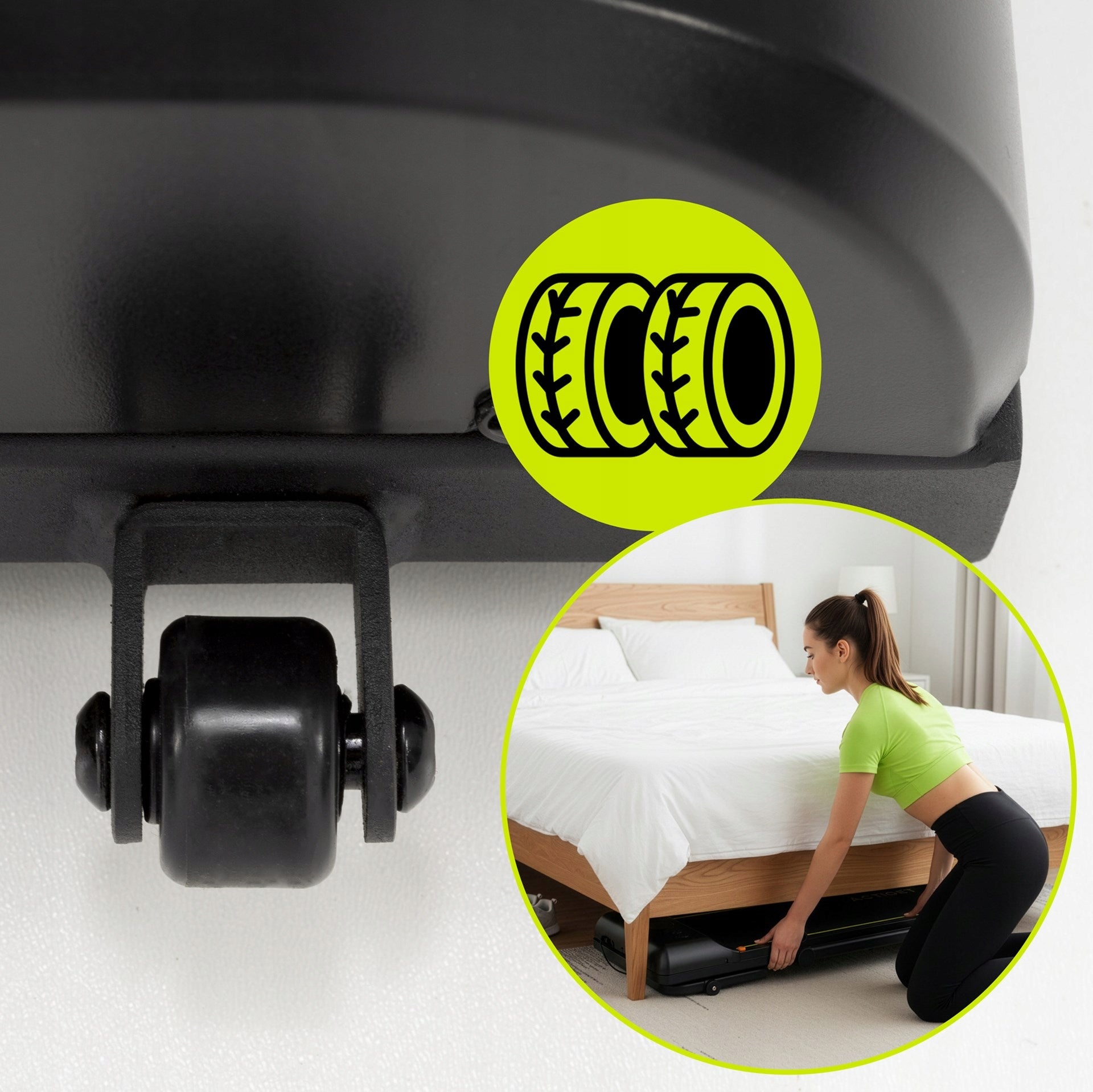 HOME ELECTRIC TREADMILL FOR WALKING RUNNING TRAINING 12 km/h Brand ACTIGET