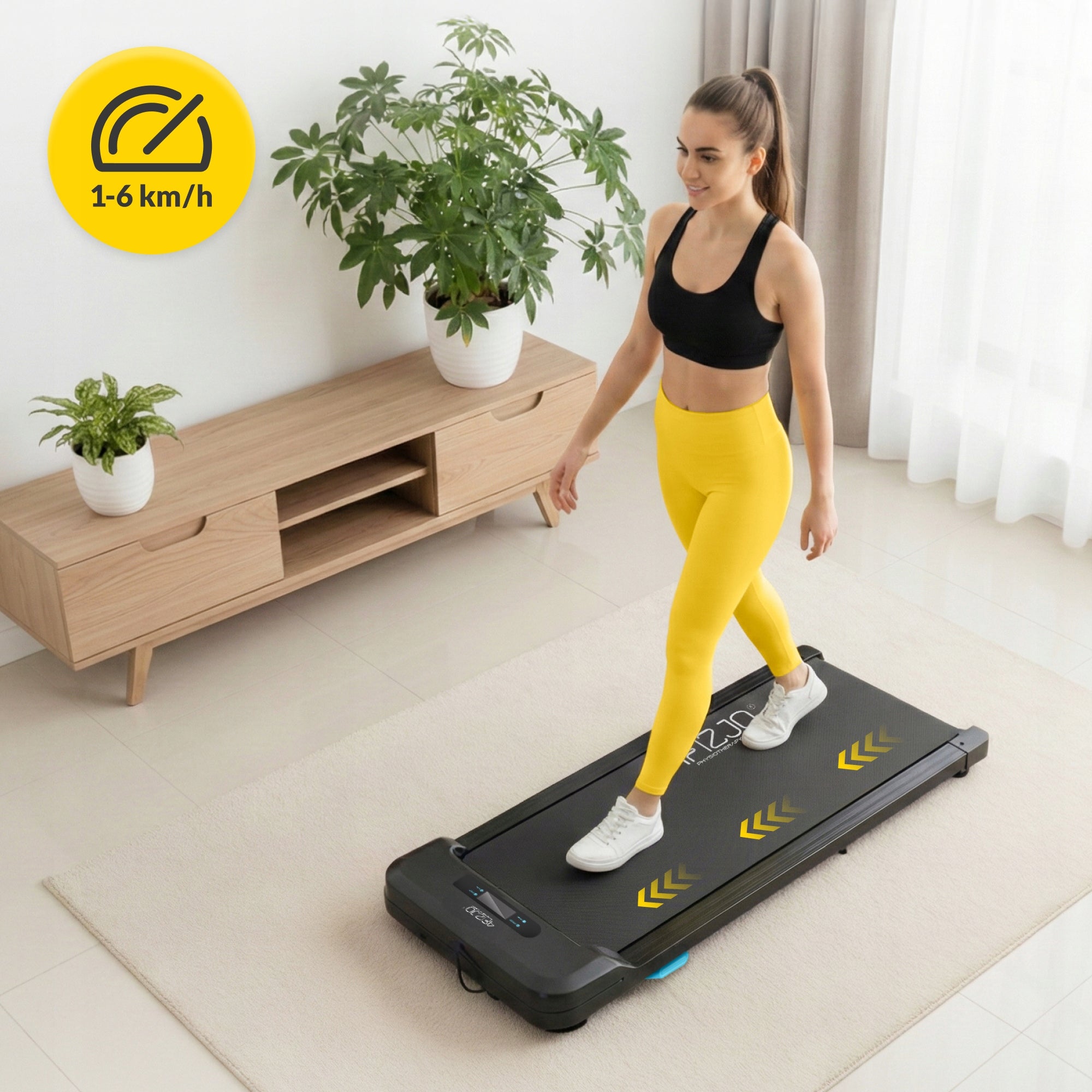 HOME ELECTRIC TREADMILL FOR WALKING UNDER DESK TRAINING WALKING PAD Brand 4FIZJO