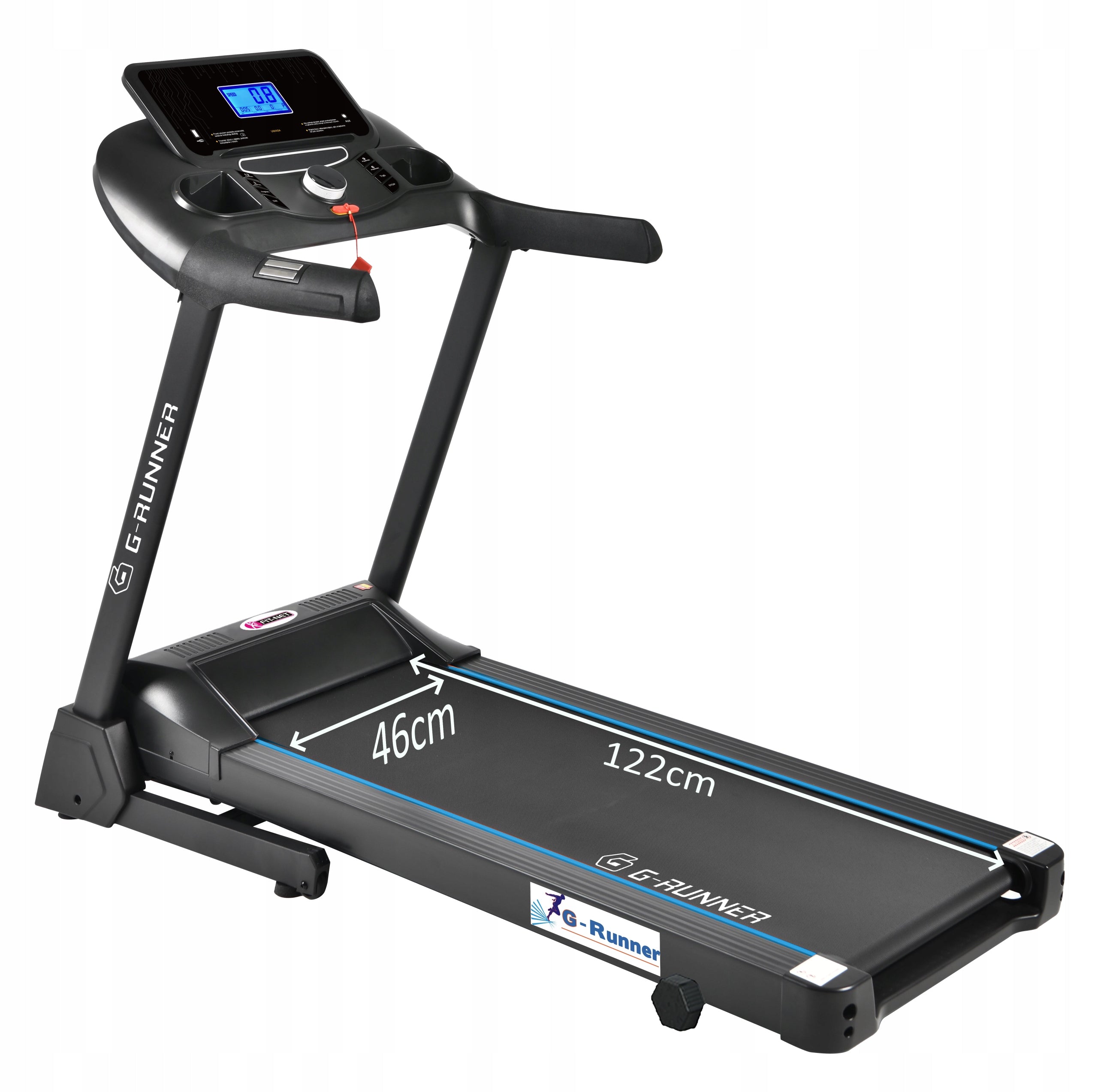 HOME ELECTRIC TREADMILL G-RUNNER 690 FOLDING STRONG UP TO 140kg AUTOWZNIOS Model 690 Incline