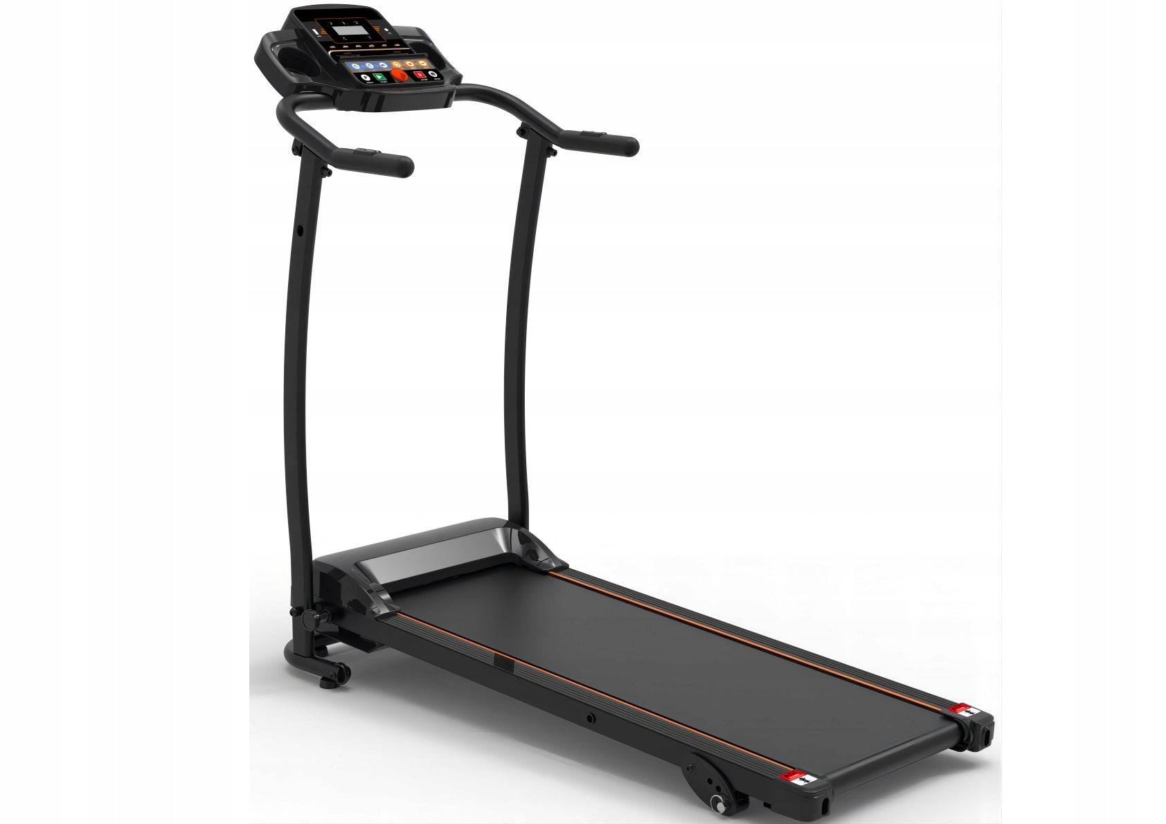 HOME ELECTRIC TREADMILL HRS T-150 TILT ADJUSTMENT FOLDING TWISTER Measurements training duration distance speed pulse burned calories