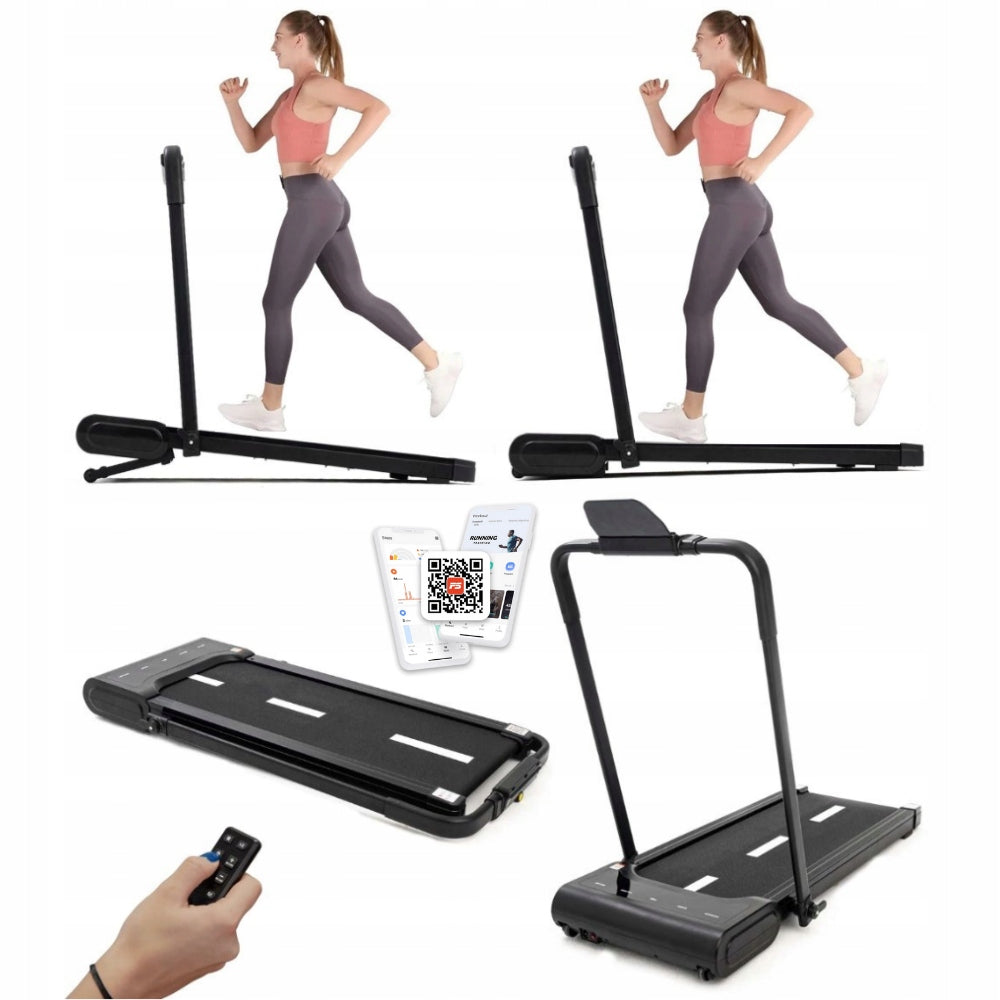 HOME ELECTRIC TREADMILL N2 PRO FOLDING 12 KM/H AUTO ANGLE OF INCLINATION APP