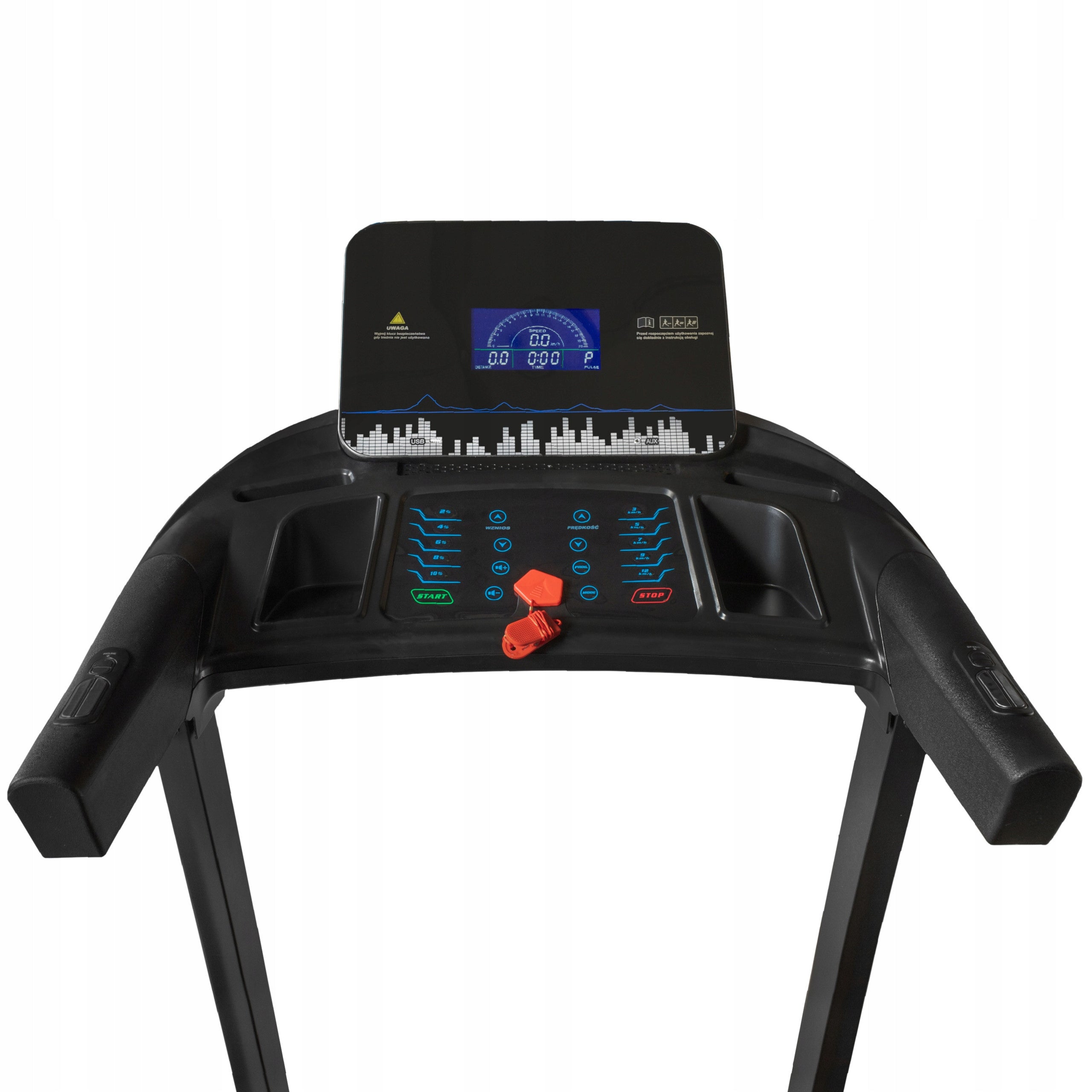 HOME ELECTRIC TREADMILL STRONG FIT-NET 850 AUTO LIFT USB SHOCK ABSORPTION Model 850 Incline