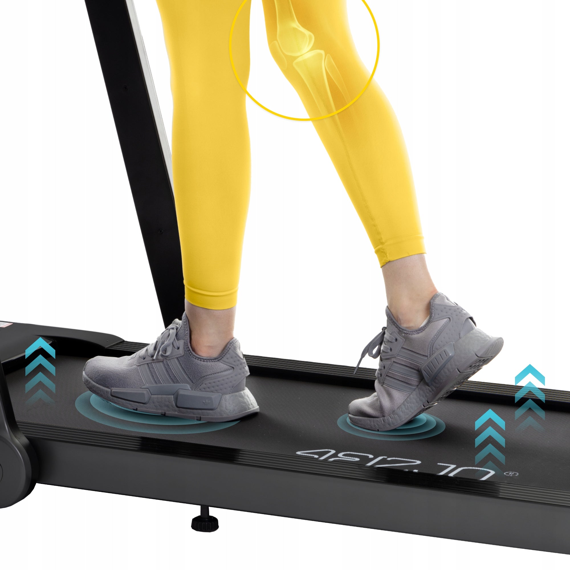 HOME ELECTRIC TREADMILL UNDER DESK FOLDING SCREEN APPLICATION SMART PURE Brand 4FIZJO