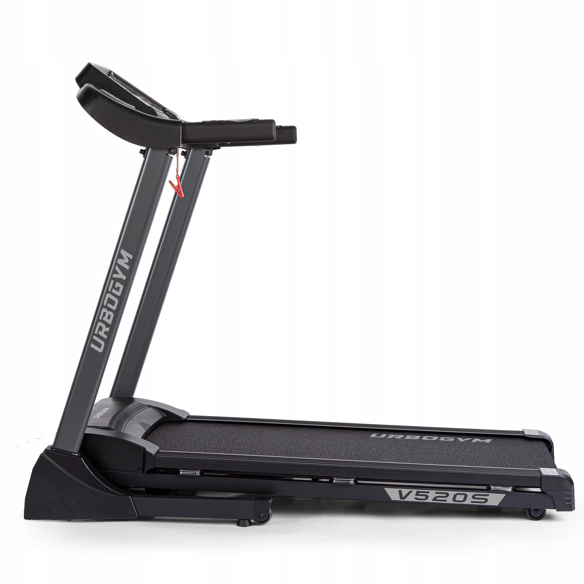 HOME ELECTRIC TREADMILL V520S AUTO ANGLE 15 LEVELS FOLDING SHOCK ABSORPTION Measurements training duration distance speed pulse burned calories