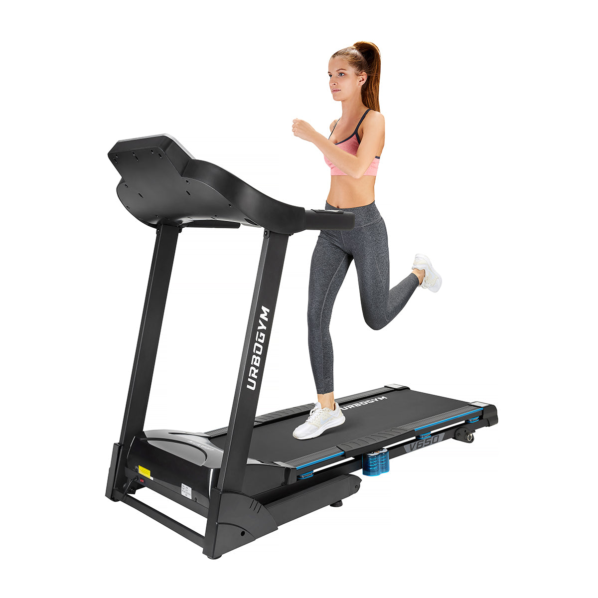 HOME ELECTRIC TREADMILL V650 SHOCK ABSORPTION RAISE PULSE FOLDING Brand Urbogym