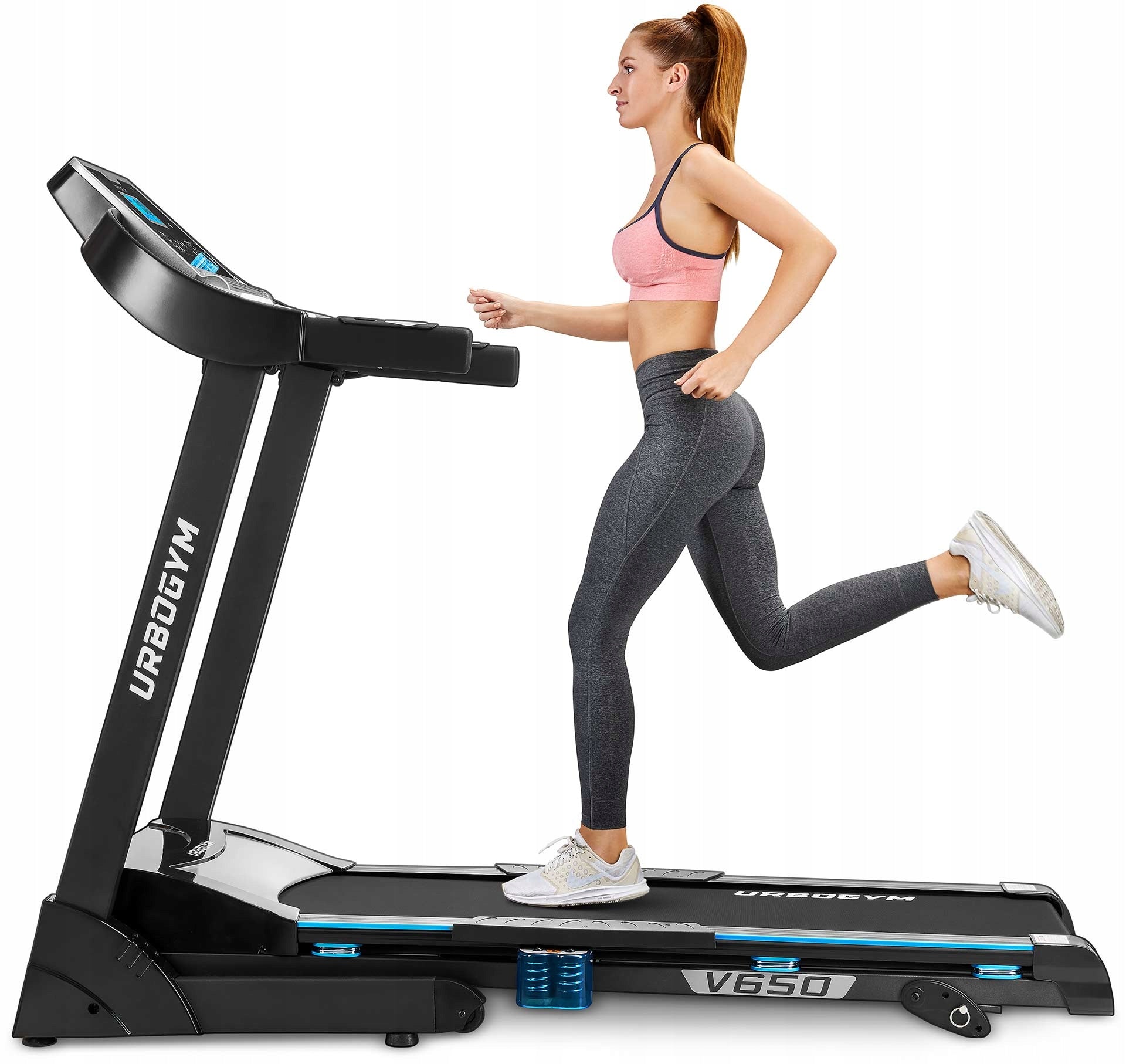 HOME ELECTRIC TREADMILL V650 SHOCK ABSORPTION RAISE PULSE FOLDING Packaging status original