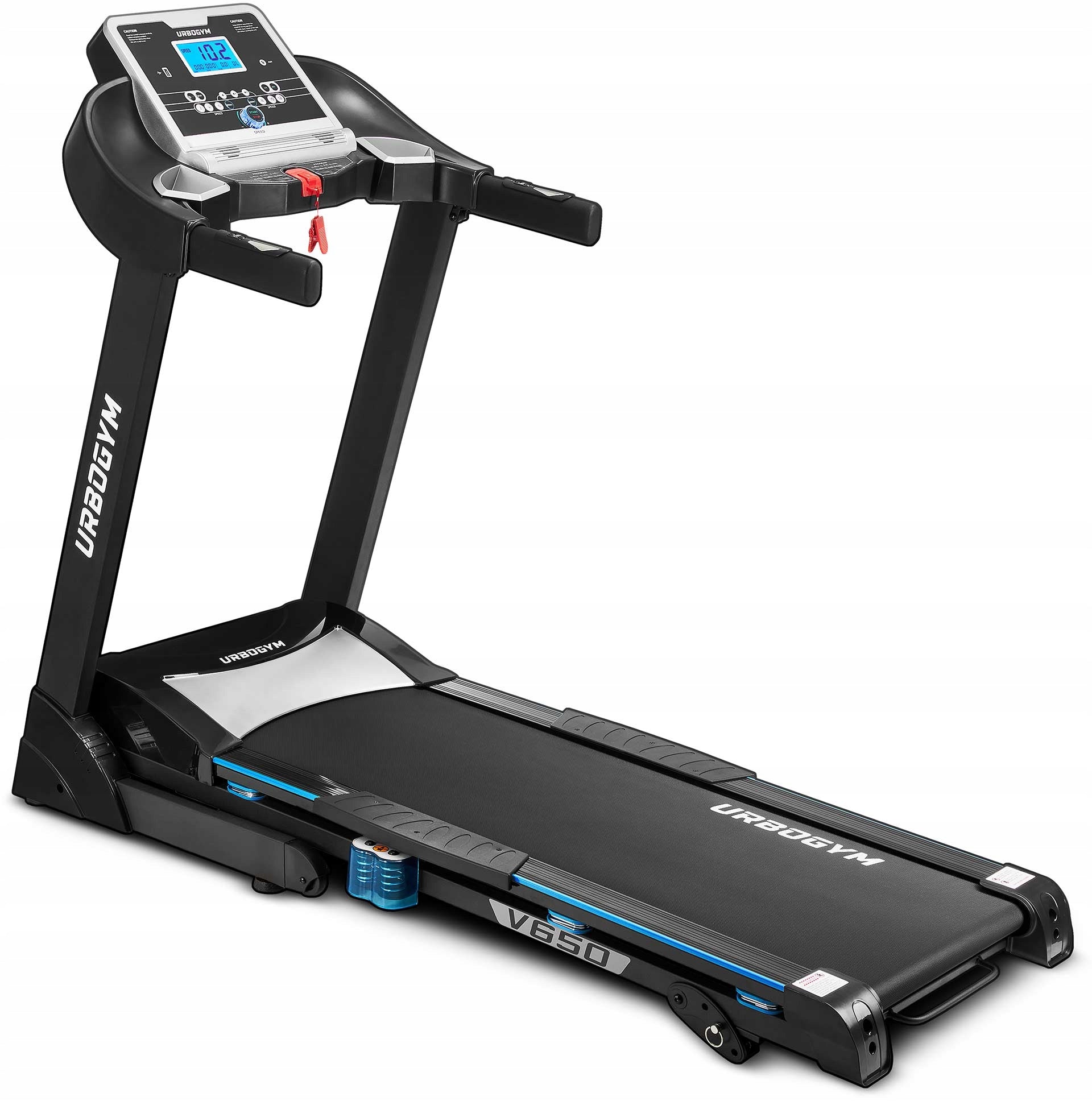 HOME ELECTRIC TREADMILL V650 SHOCK ABSORPTION RAISE PULSE FOLDING