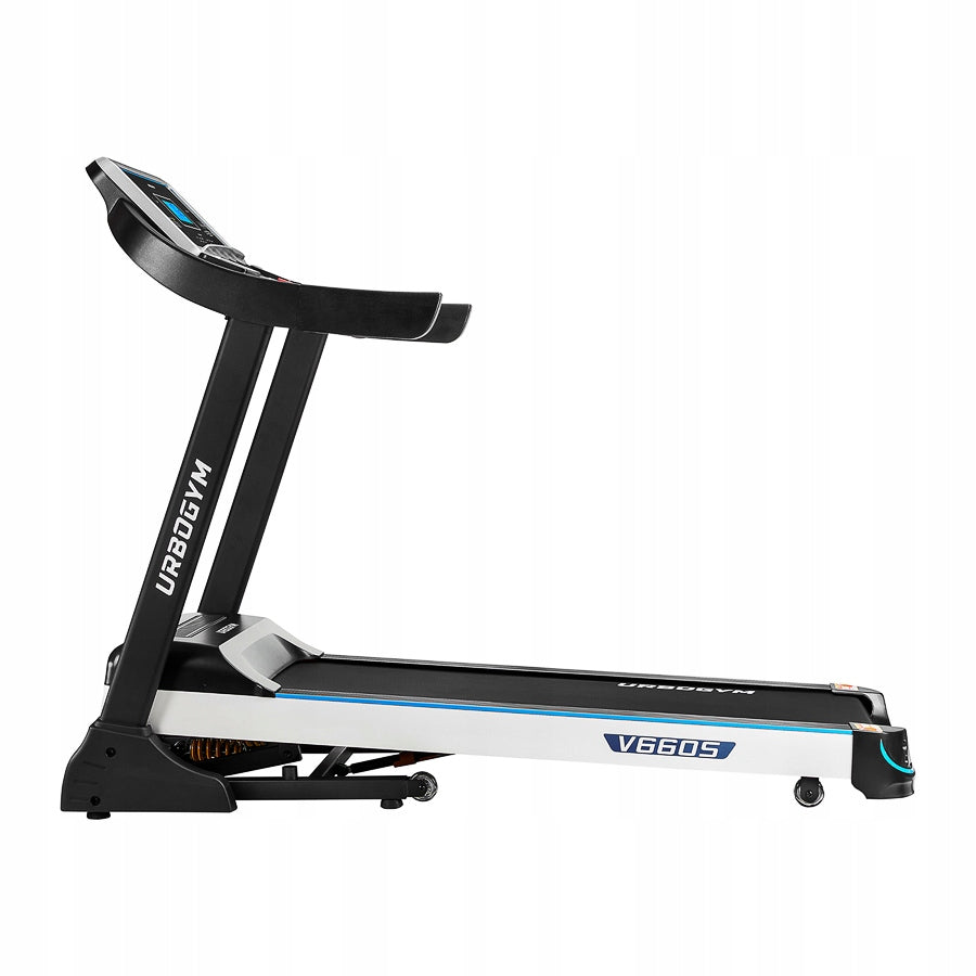 HOME ELECTRIC TREADMILL V660S AUTO ANGLE 15 LEVELS SHOCK ABSORPTION SOLID Maximum user weight 140 kg