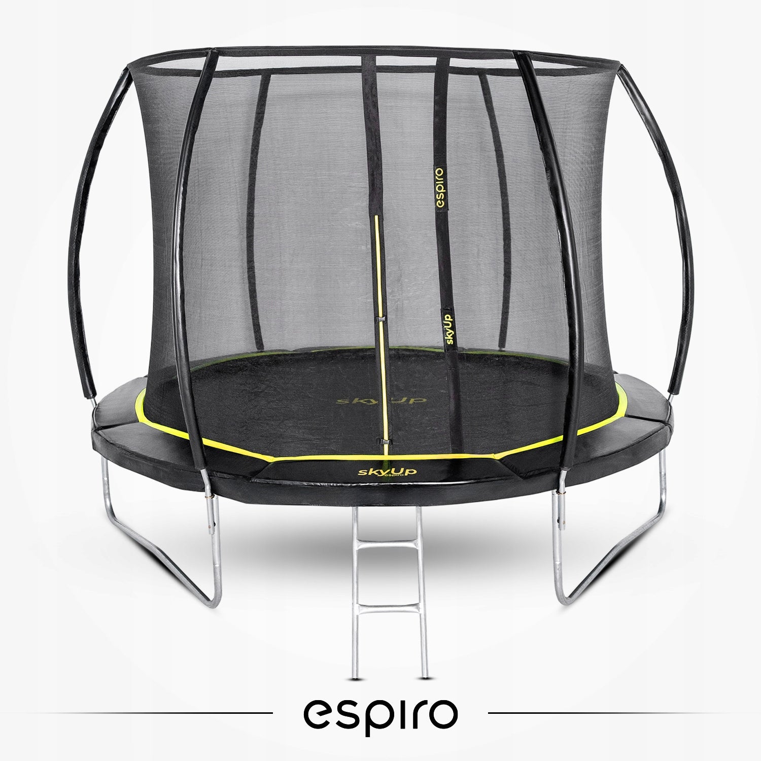 HOME GARDEN TRAMPOLINE FOR CHILDREN ESPIRO WITH INNER NET 10FT 306CM Manufacturer code 10FT yellow/black