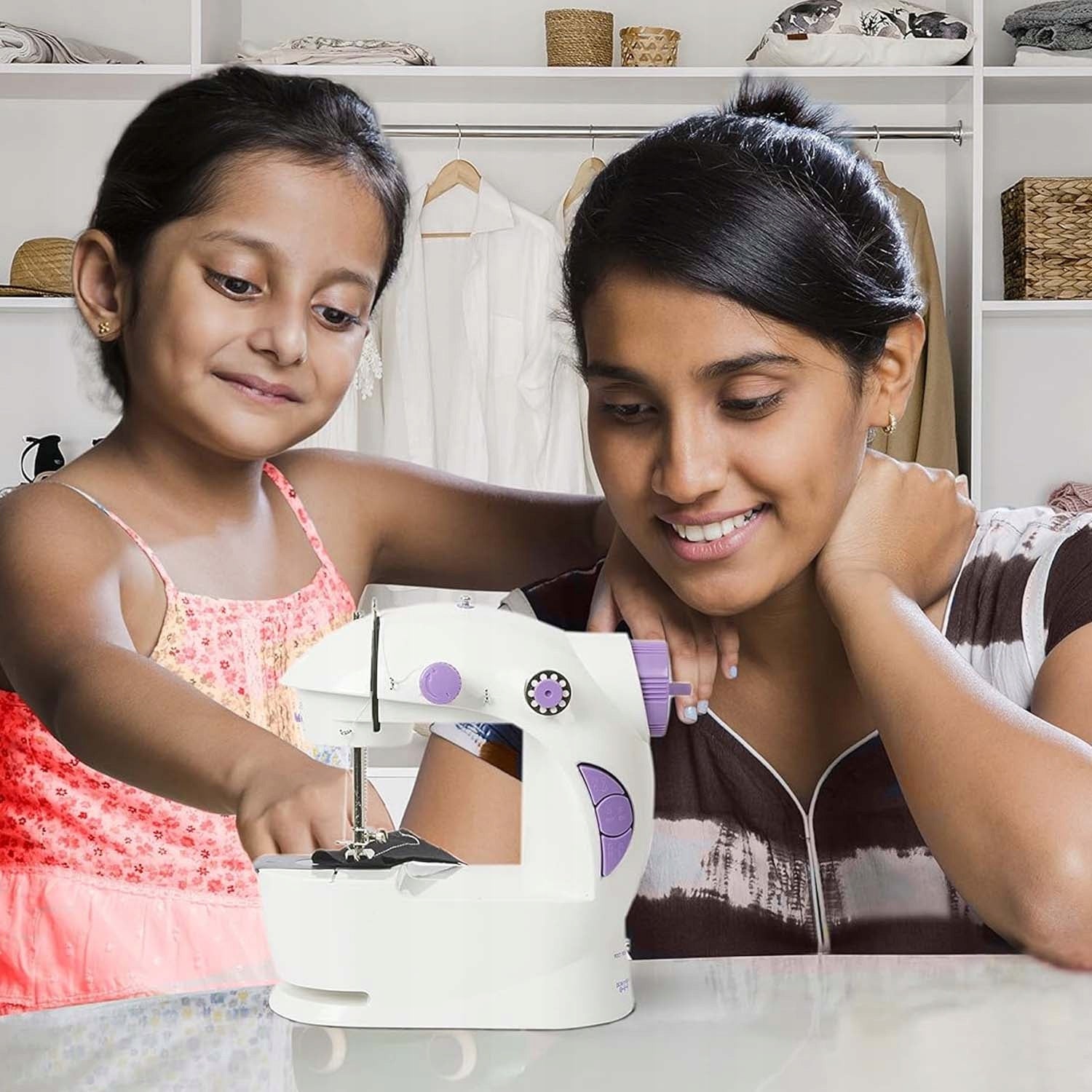 HOME SEWING MACHINE EASY TO USE MINI KIT WITH EXPANSION STATION Brand no brand