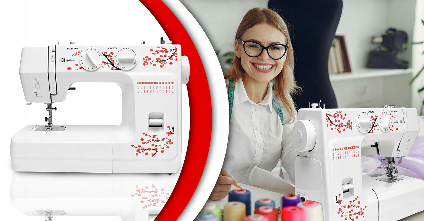 HOME SEWING MACHINE STRONG ADJUSTABLE 48X STITCH PATTERNS + ACCESSORIES Manufacturer code OR1187