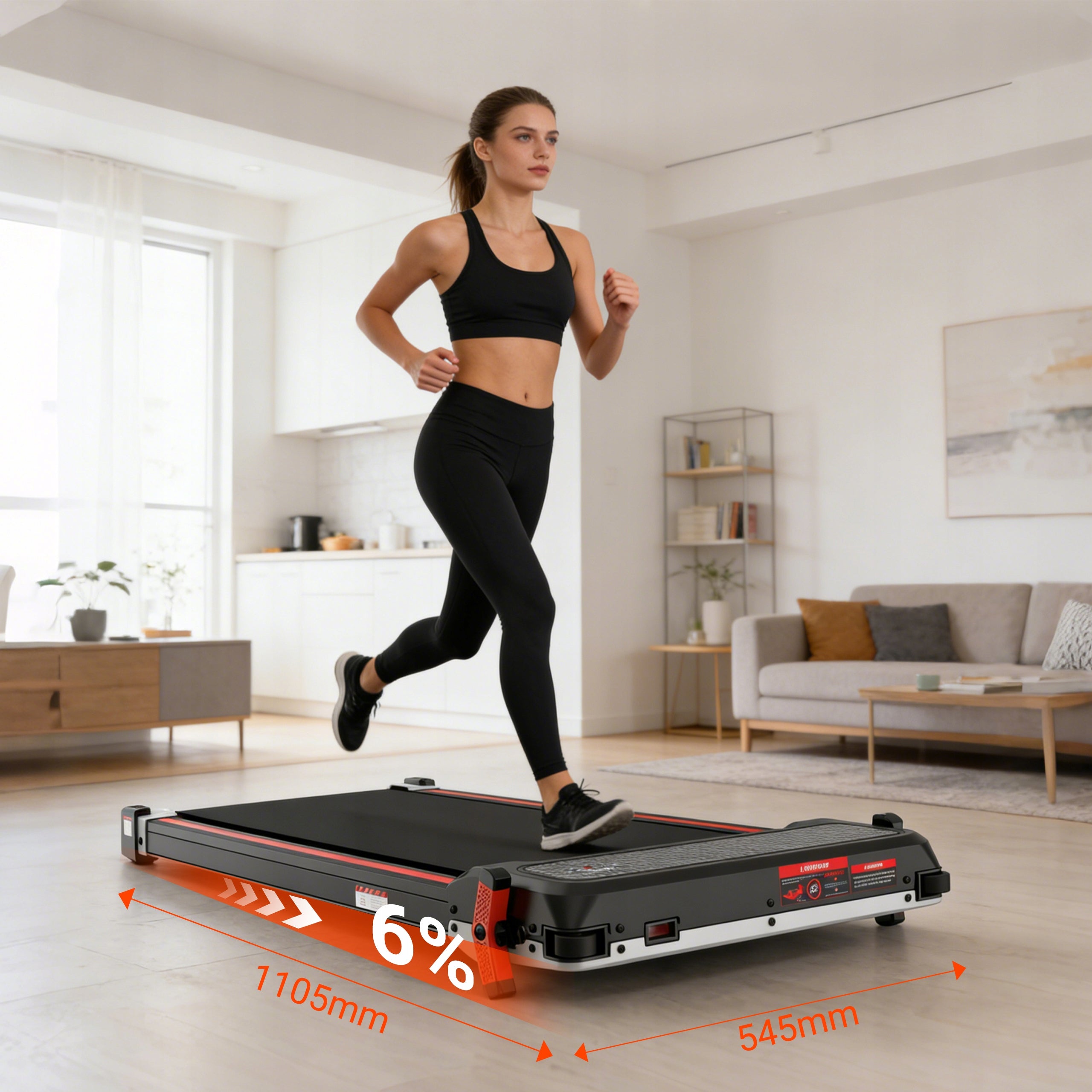 HOME TREADMILL ELECTRIC SLIM FOOT MASSAGE 3in1 WALKINGPAD SHOCK ABSORPTION Manufacturer code FANPAO
