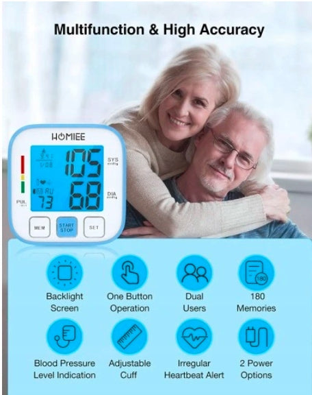 HOMIEE Digital Shoulder Blood Pressure Monitor EAN (GTIN) 0689549995468