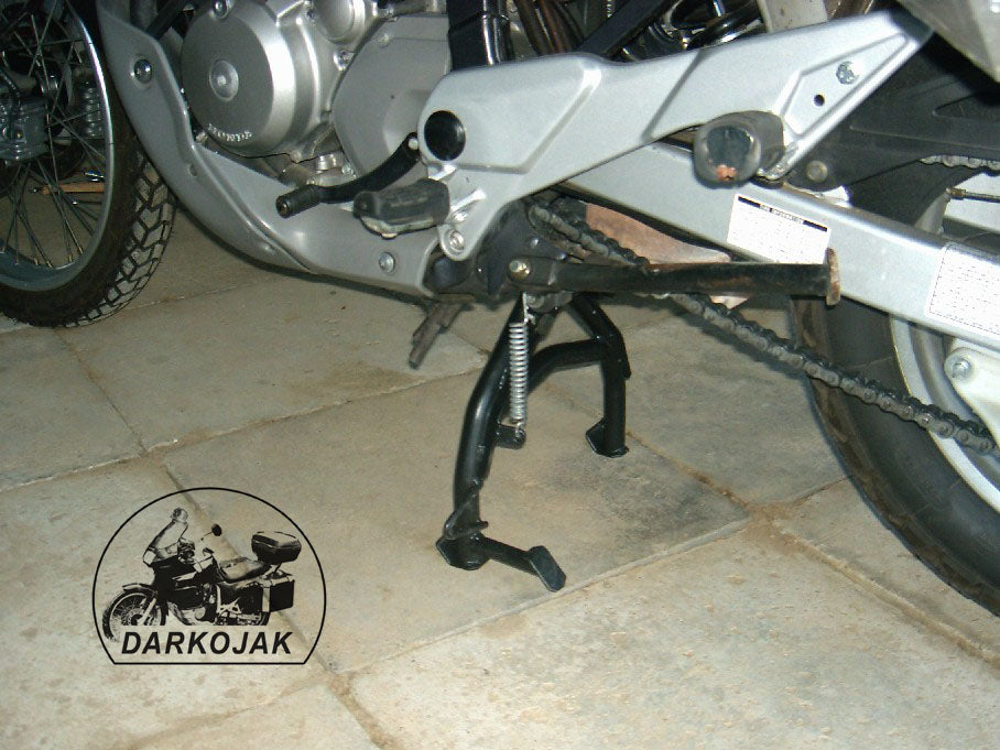 HONDA 650 TRANSALP 00-07 central kickstand foot Manufacturer code DARKOJAK STOPKA