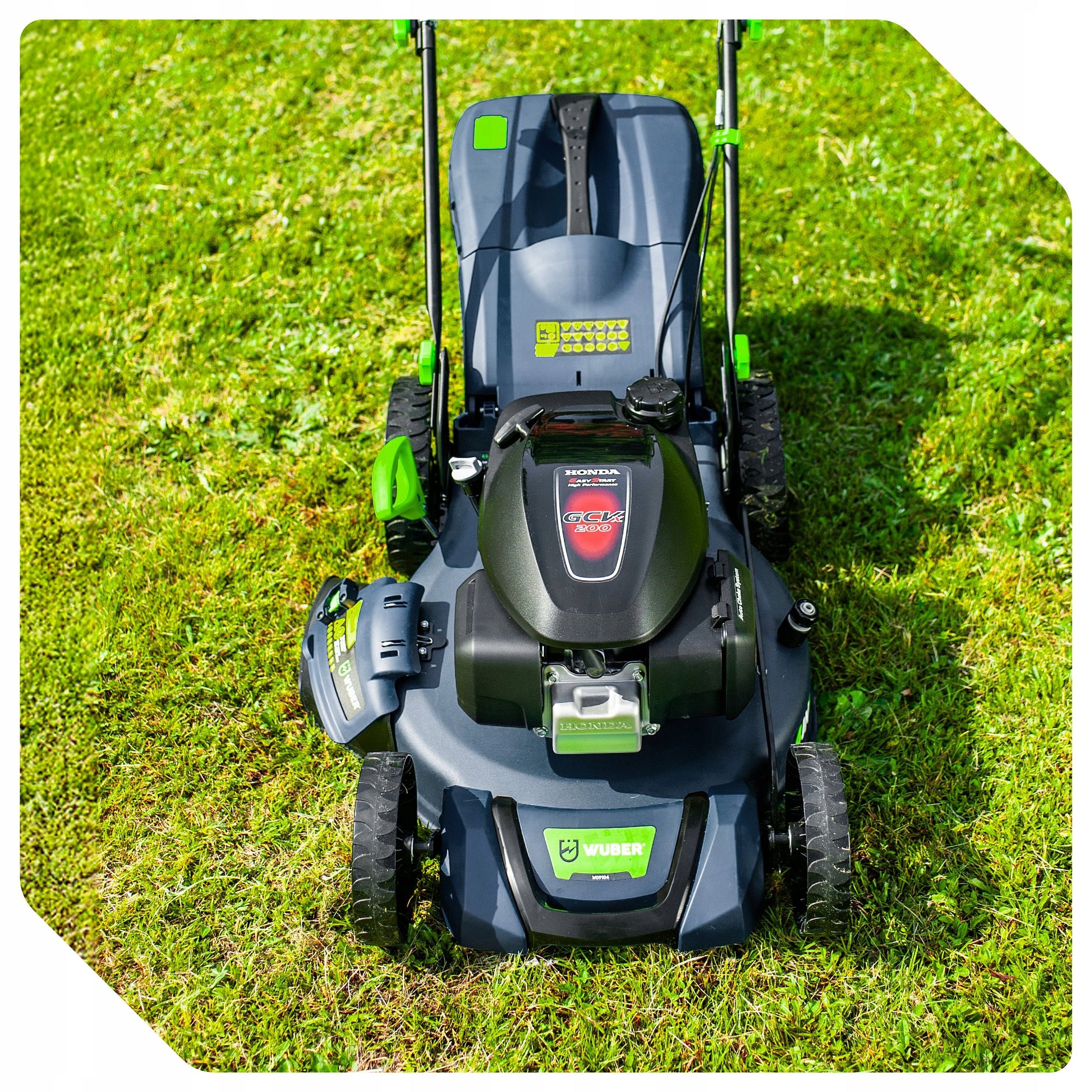HONDA DIESEL MOWER WITH DRIVE STRONG JAPAN PRO HEIGHT ADJUSTMENT 56CM 70L Brand Wuber