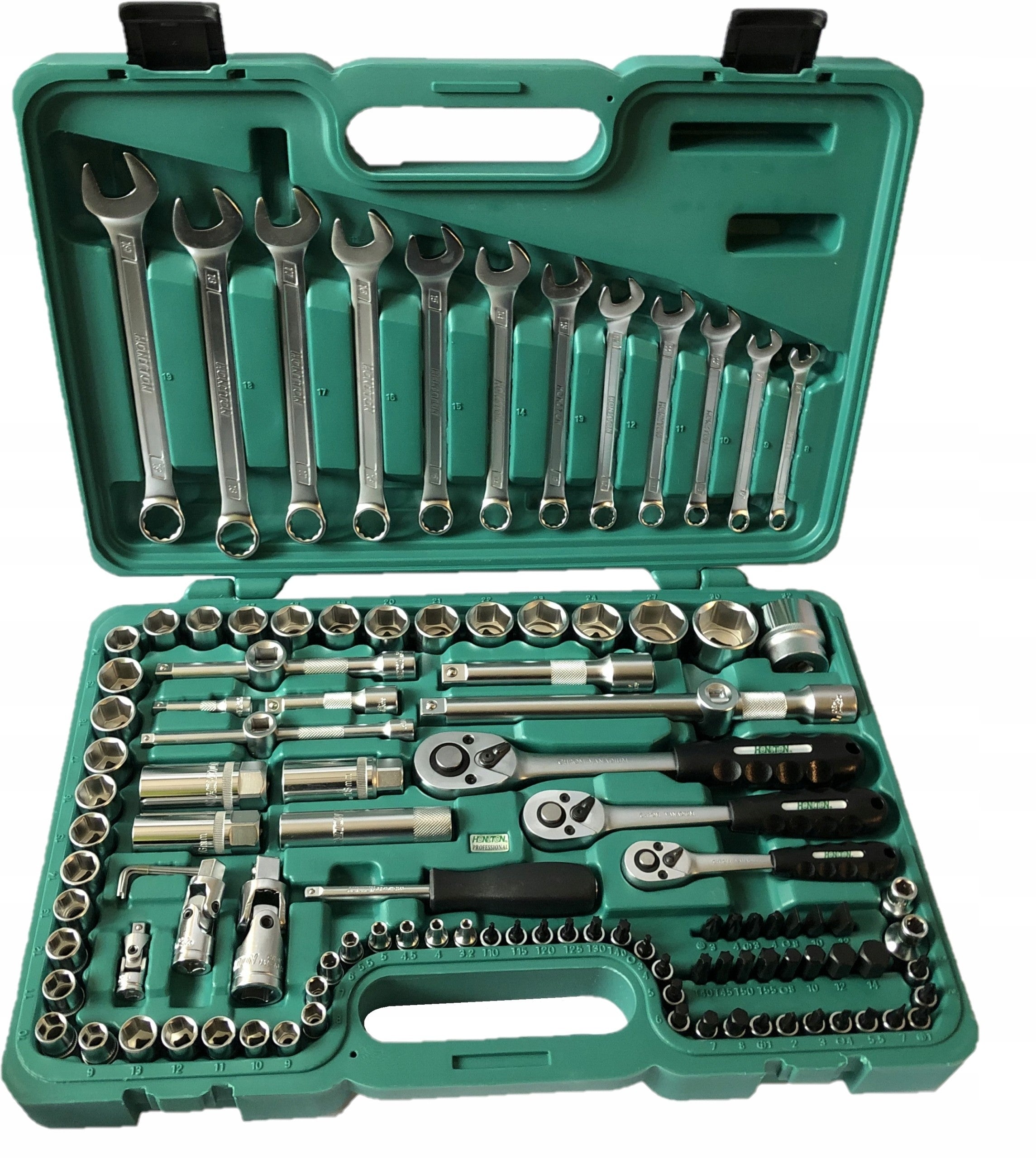 HONITON SET OF 111 KEYS 1/4 3/8 1/2 H4421