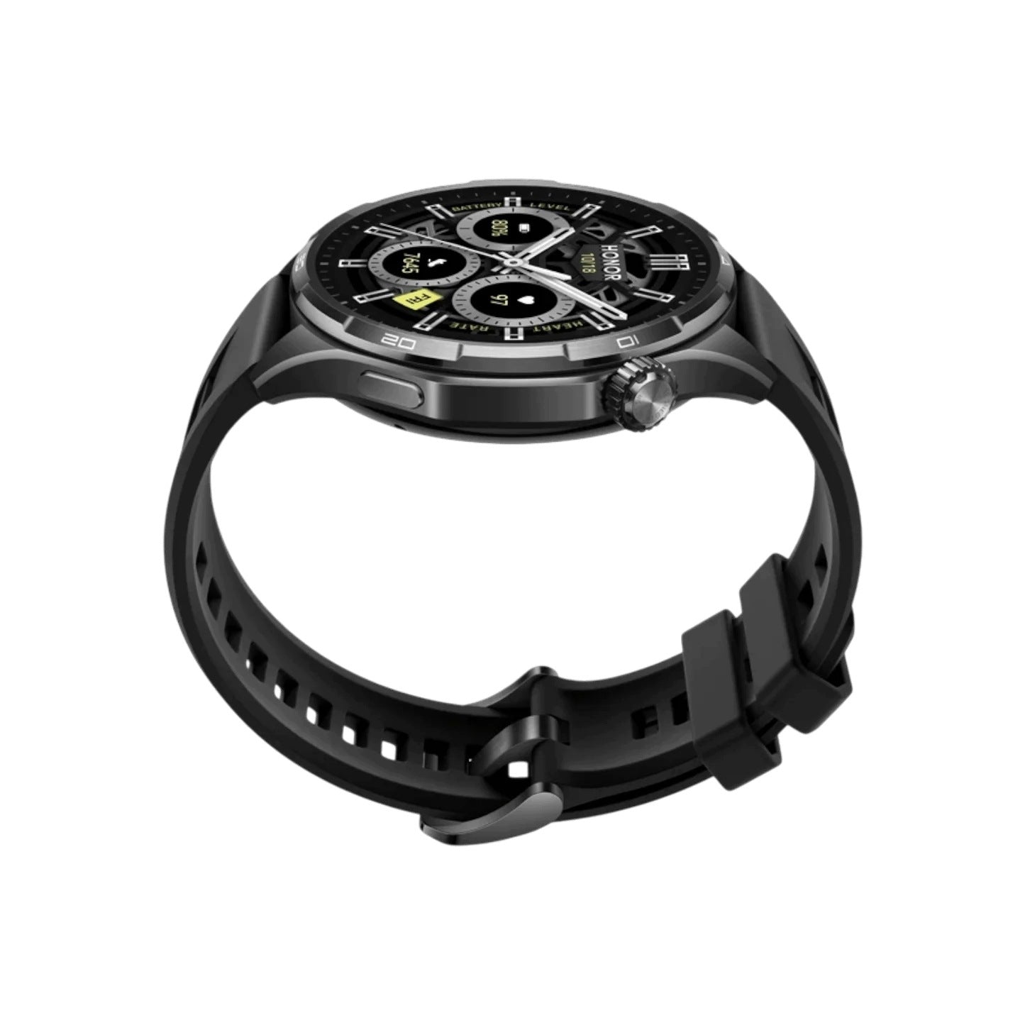 HONOR Watch 6 Black AMOLED 1.46" GPS smartwatch, 35 days of battery Manufacturer code HON-AK-000060