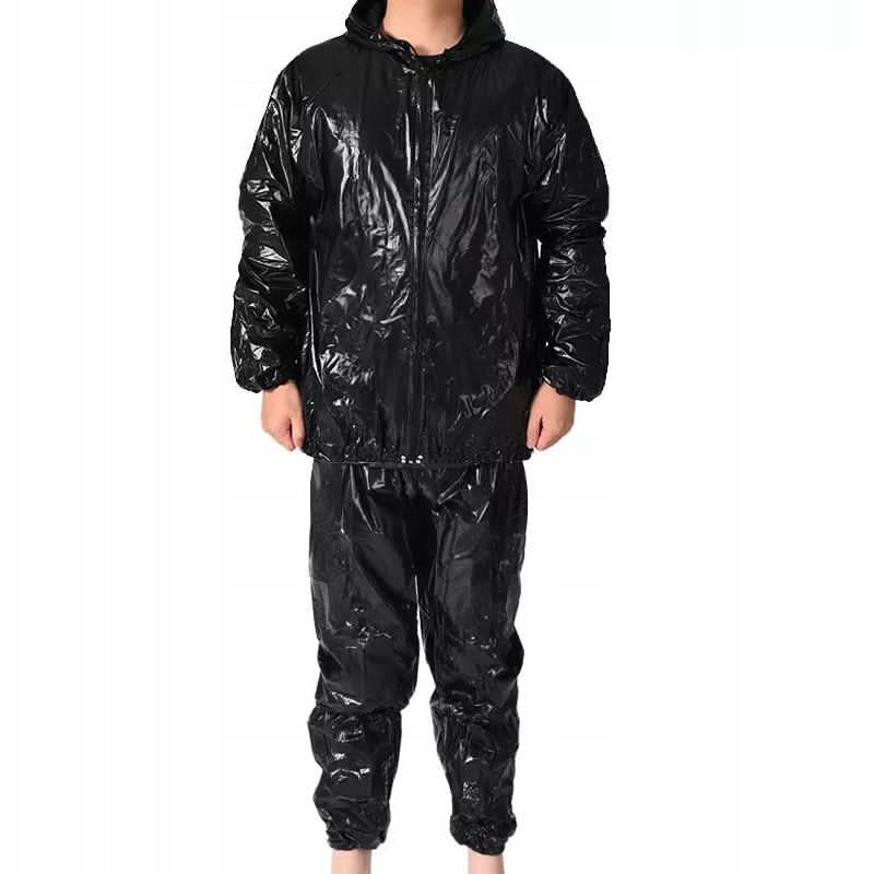 HOODED TRACKSUIT THERMOACTIVE SAUNA YOU EXERCISE YOU LOSE UNNECESSARY KILOGRAMS QUICKLY
