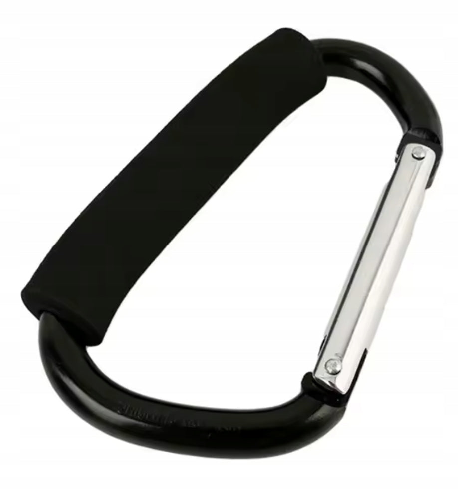 HOOK ATTACHMENT PENDANT HOLDER FOR TROLLEY BAG SHOPPING CARABINER Brand DKM