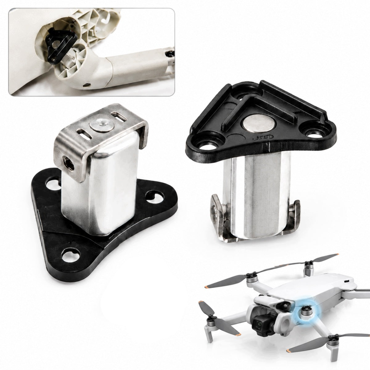 HOOK HOLDER ARM HINGE DRONE FOR DJI Mini 3 / Mini 4 PRO / Mini 5 PRO