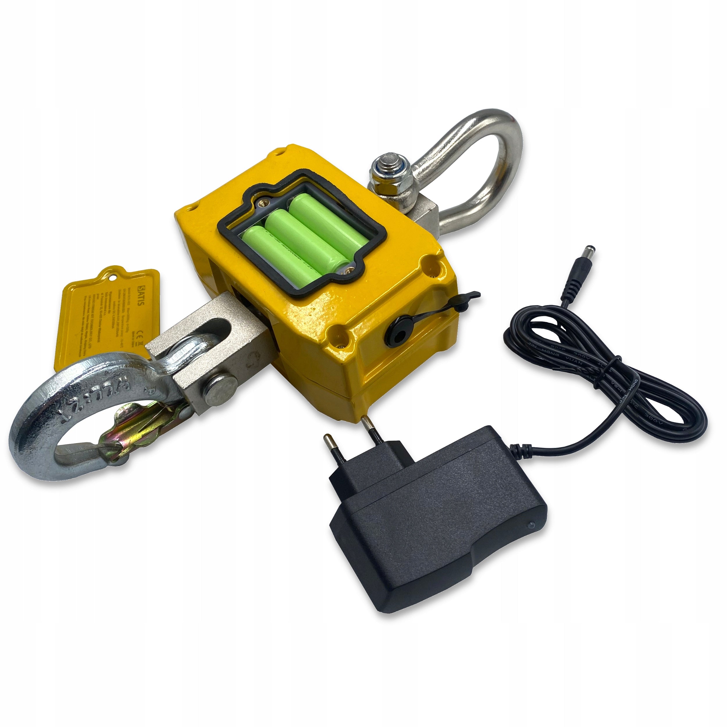 HOOK SCALE 2T 2000KG ELECTRONIC BATTERY OPERATED + CHARGER + REMOTE CONTROL Manufacturer code Waga hakowa do 2t