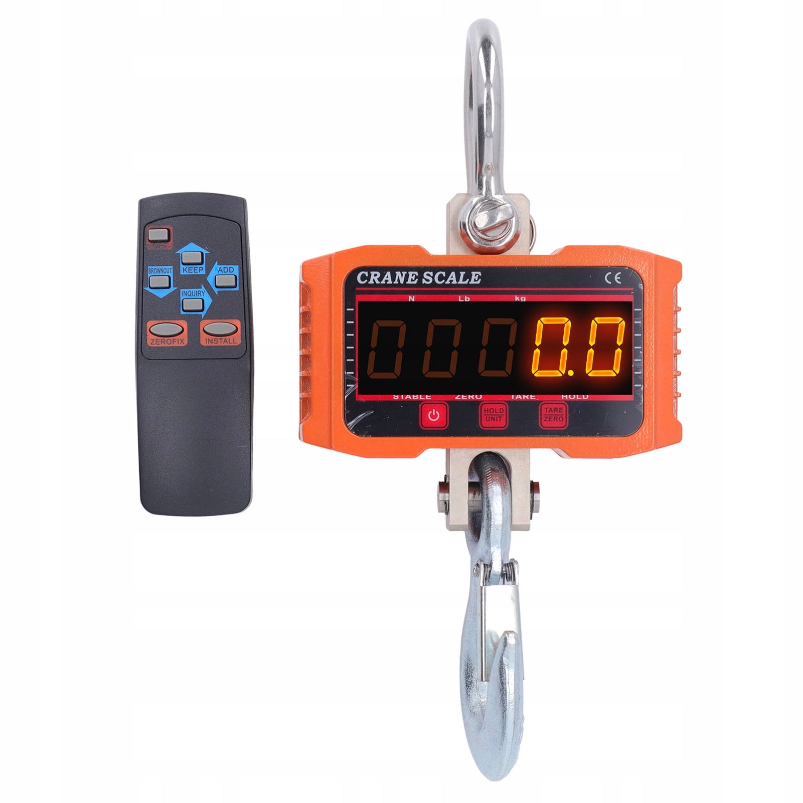 HOOK SCALE 500kg ELECTRONIC WAREHOUSE HUNTING INDUSTRIAL BIGBAG Packaging status original