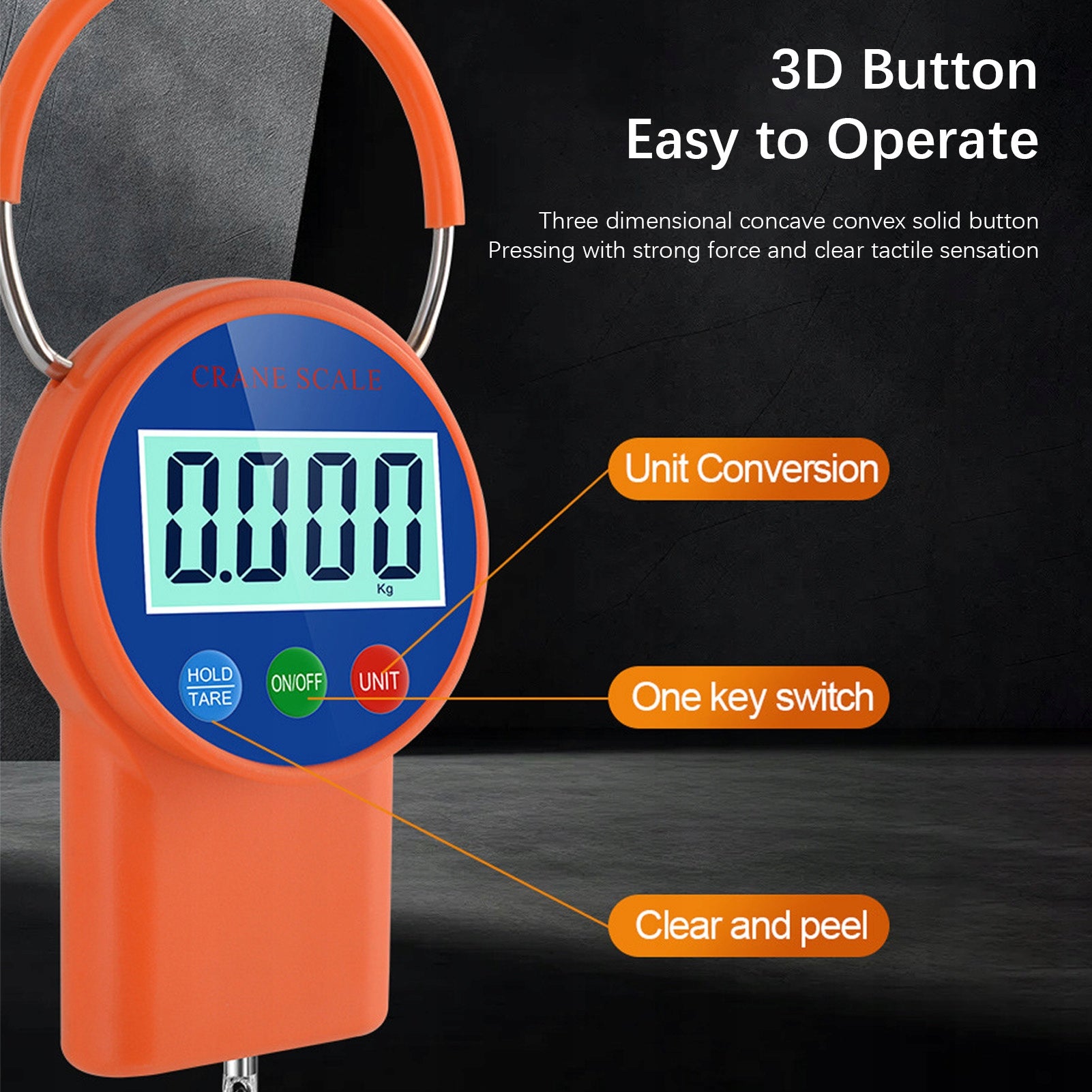 HOOK SCALE ELECTRONIC HANGING STORAGE FISHING HOOK 50KG Manufacturer code 311825012147211