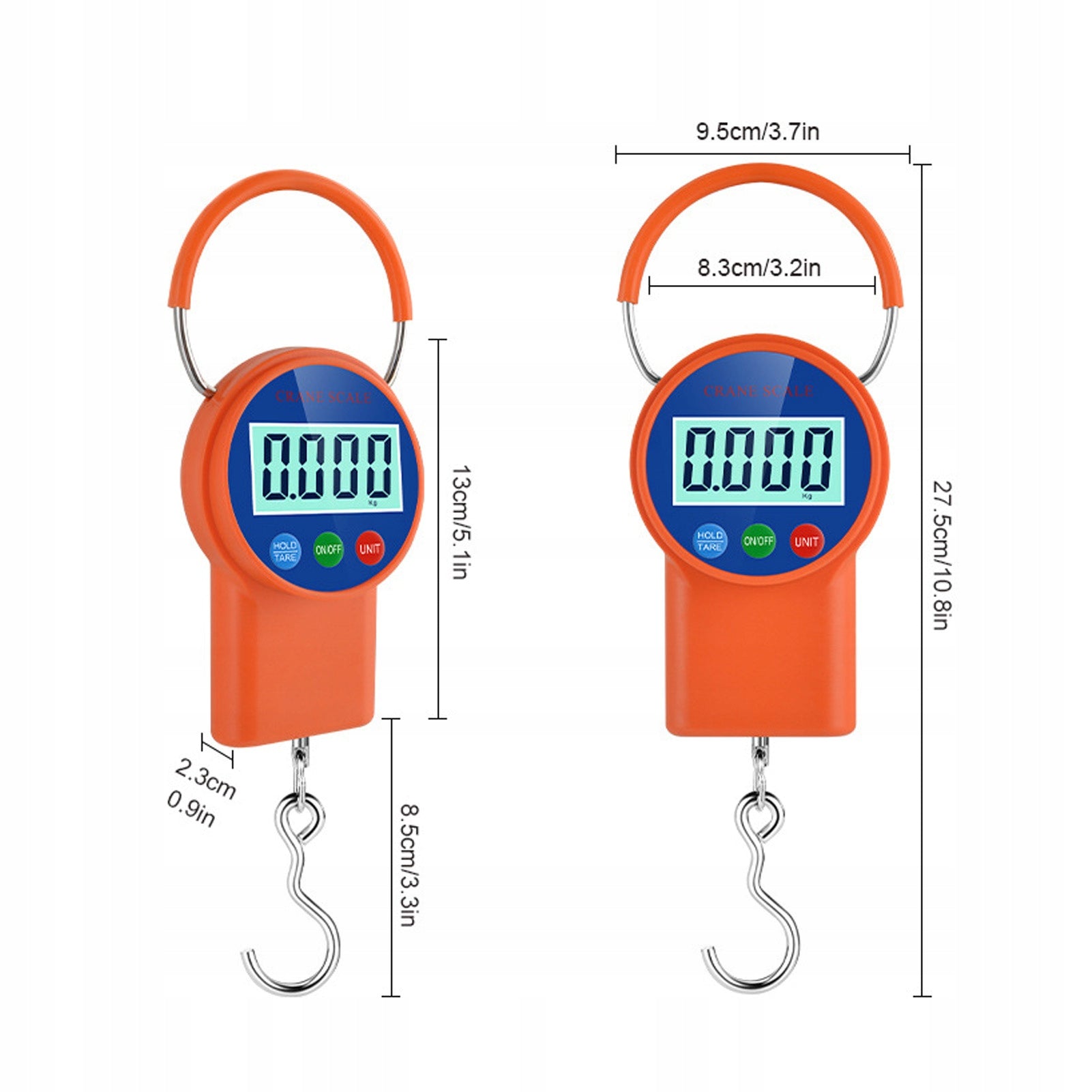 HOOK SCALE ELECTRONIC HANGING STORAGE FISHING HOOK Brand no brand