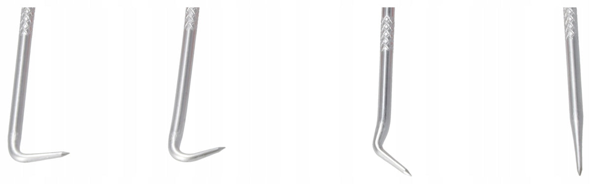 HOOK SET DEDRA Hooks with handle 4 pieces 150 mm Precision Manufacturer code 50A001