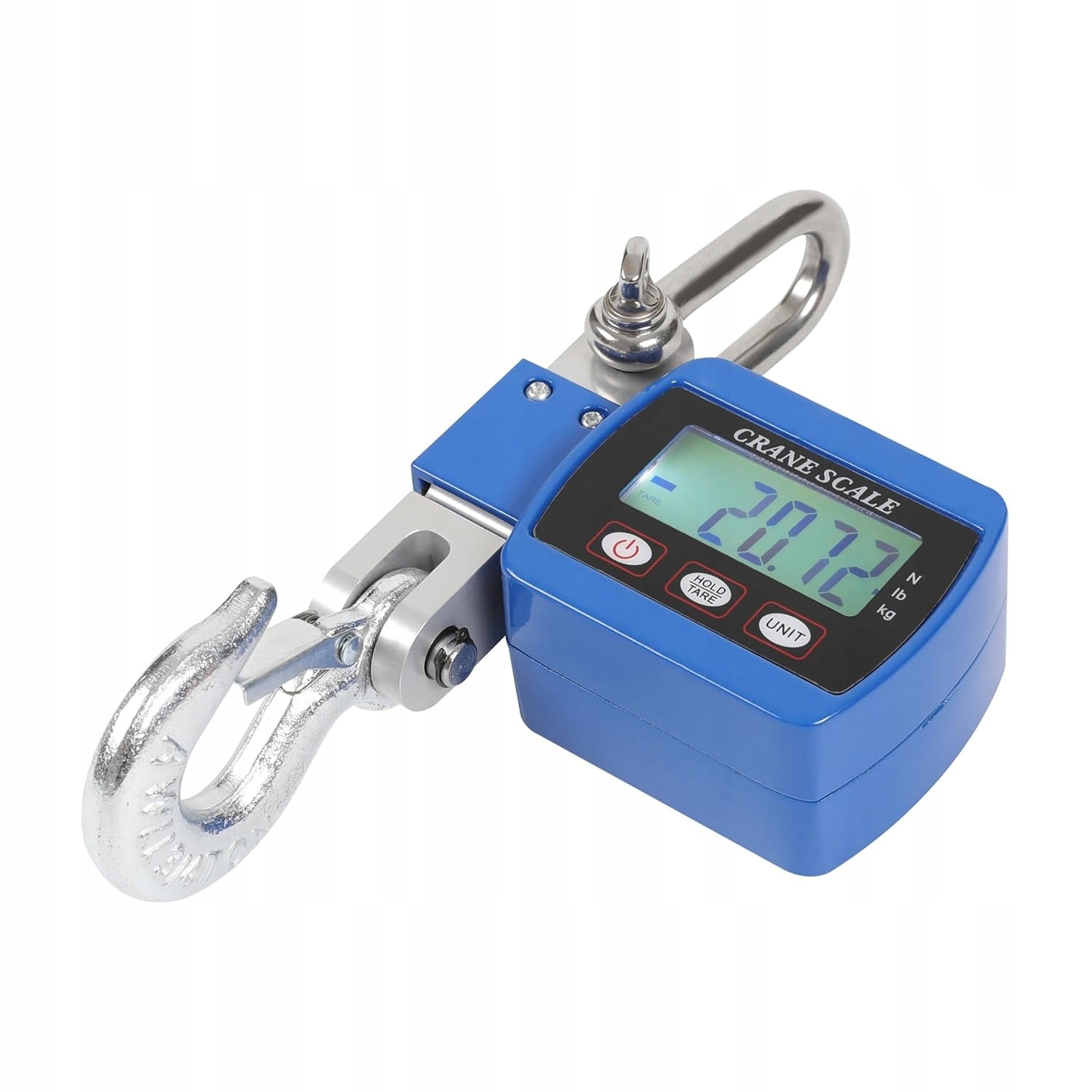 HOOK WEIGHT UP TO 0.5 TONS INDUSTRIAL HANGING 500 KG LCD DISPLAY KG LB N Batteries included no