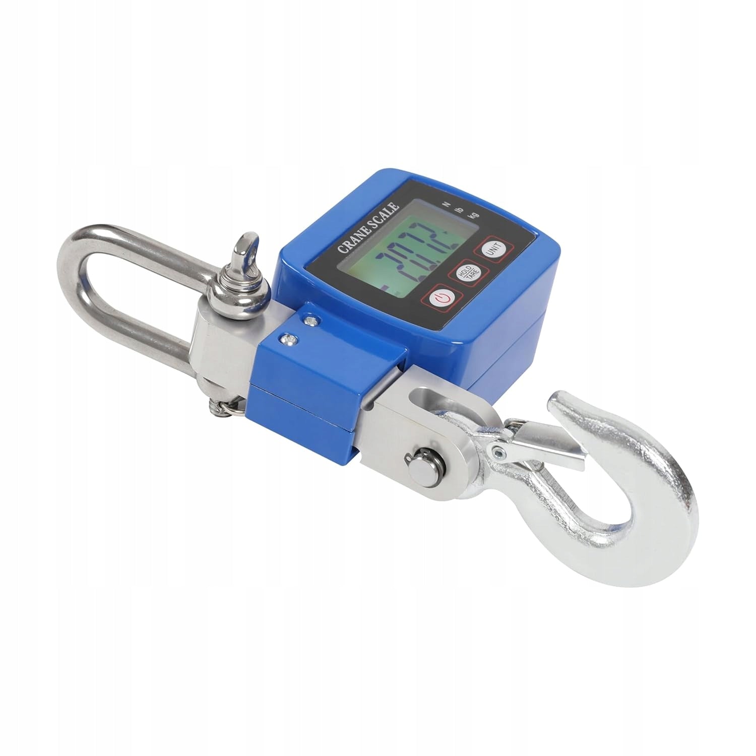 HOOK WEIGHT UP TO 0.5 TONS INDUSTRIAL HANGING 500 KG LCD DISPLAY KG LB N