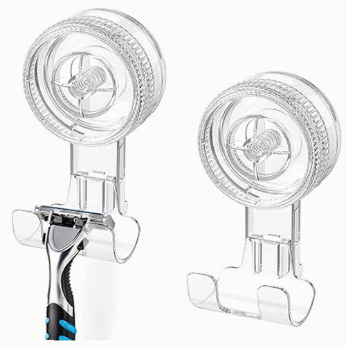 HOOKS SELF-ADHESIVE SUCTION CUPS FOR SHOWER WATERPROOF HANDLE 3 KG