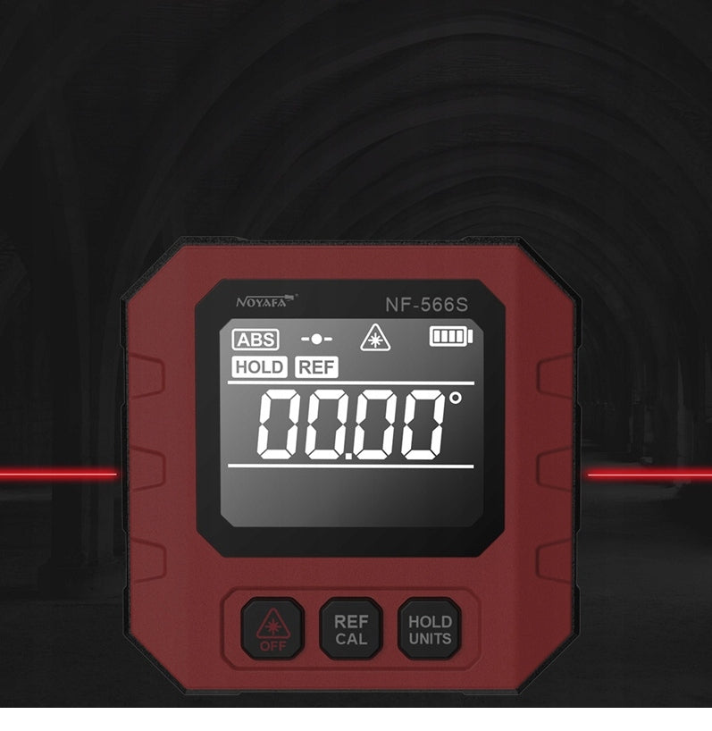 HORIZONTAL LASER DIGITAL PROTRACTOR NOYAFA NF-566S INCLINOMETER Brand Noyafa