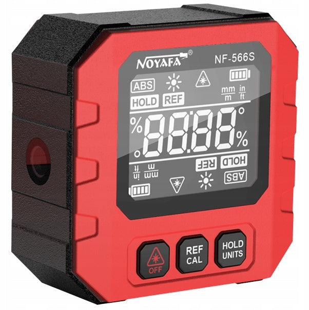 HORIZONTAL LASER DIGITAL PROTRACTOR NOYAFA NF-566S INCLINOMETER