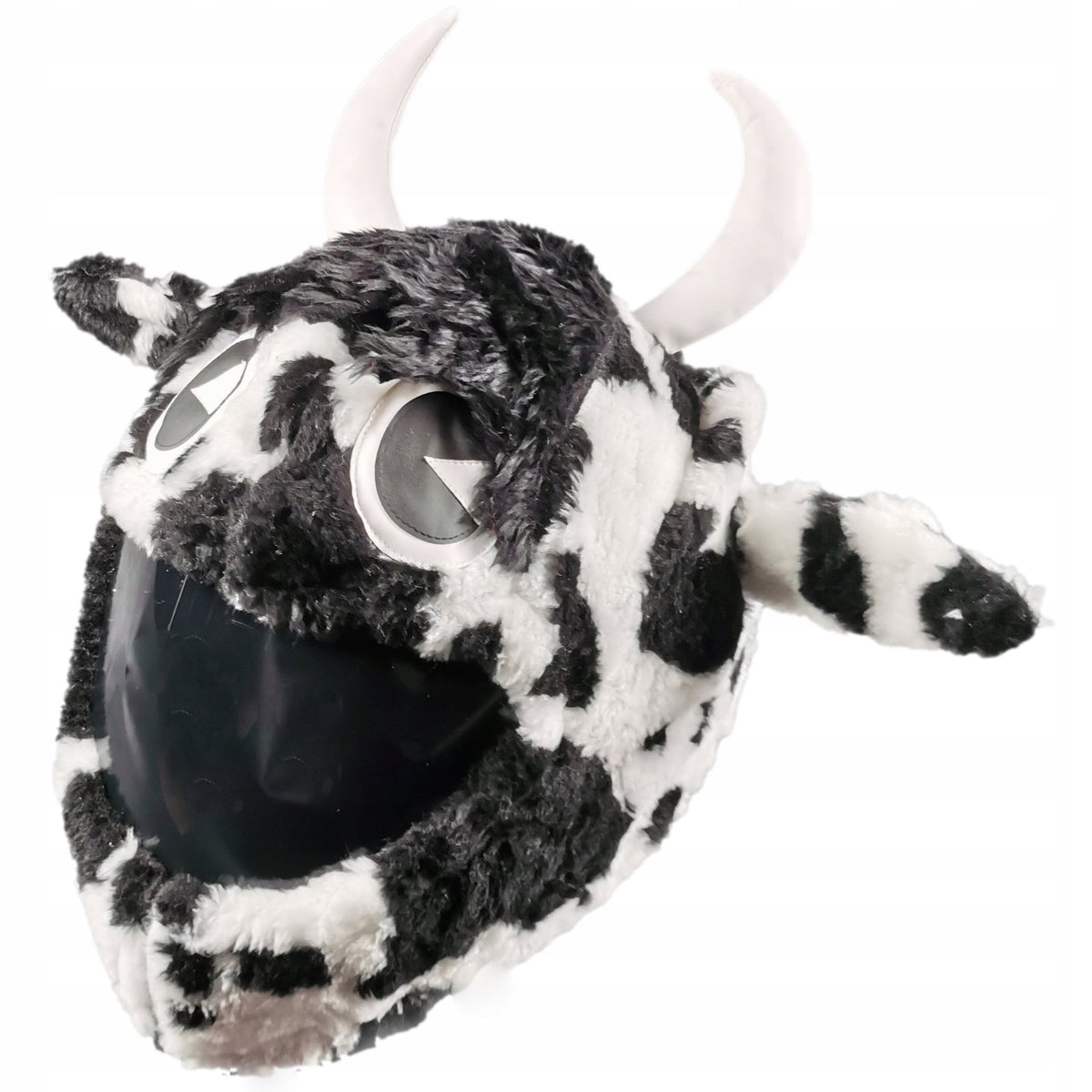 HORNS Helmet Decoration Plush Motorcycle Helmet Cover CZAPKOKASK