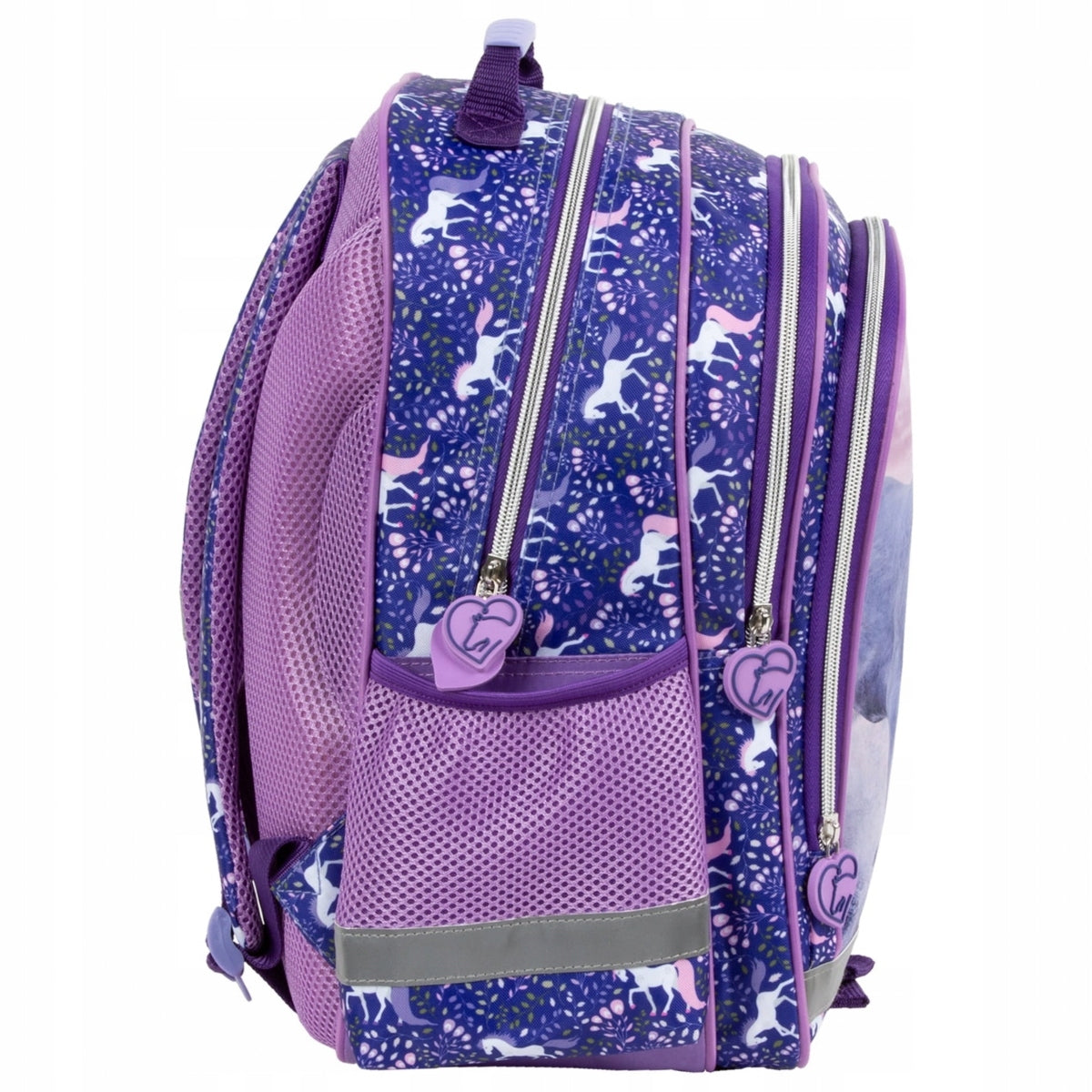 HORSES SCHOOL BACKPACK FOR GIRLS HORSE TO GRADES 1-3 ELEMENTARY SCHOOL DERFORM Brand Derform