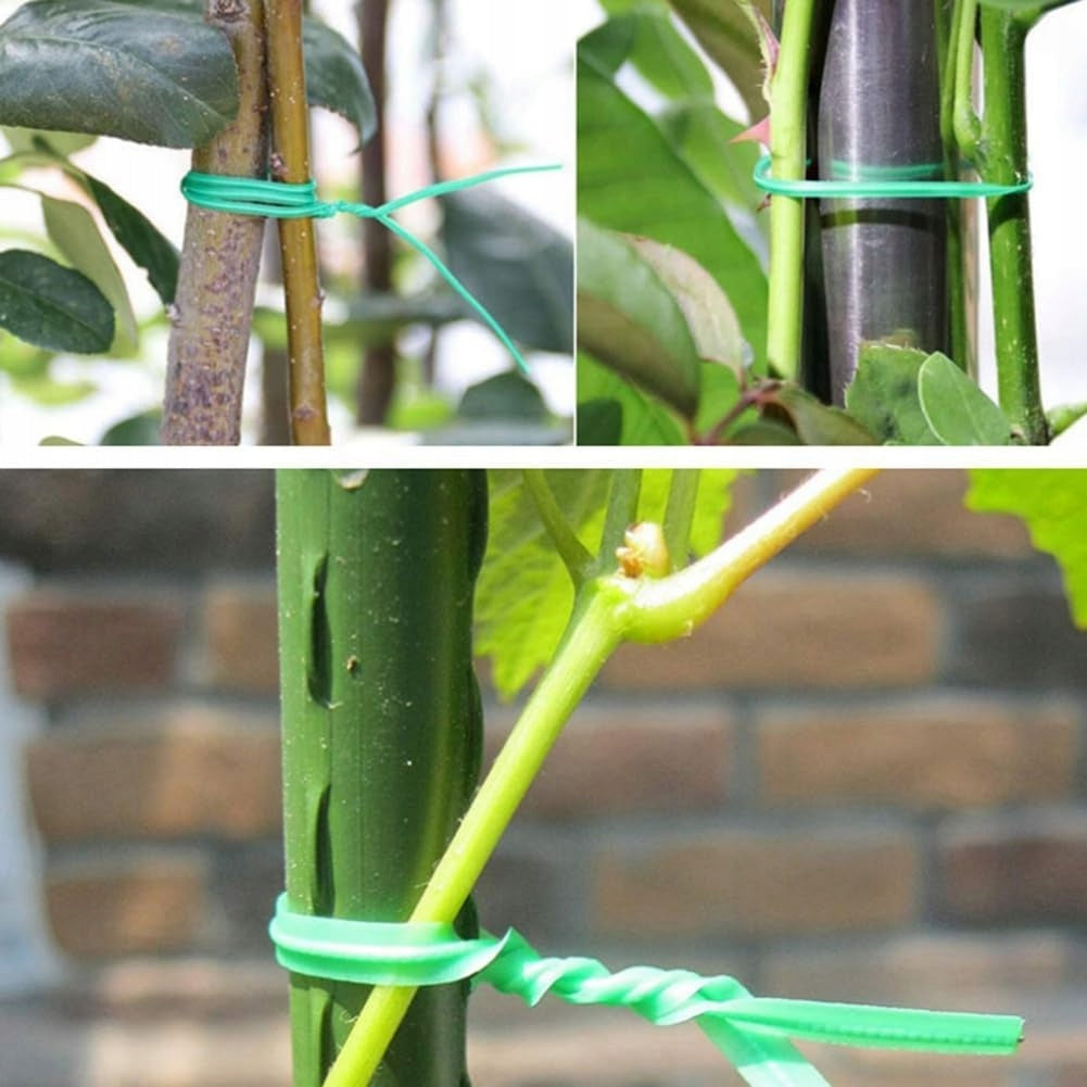 HORTICULTURAL WIRE ROPE 50M ORCHARD NURSERY GARTER COATED Color green