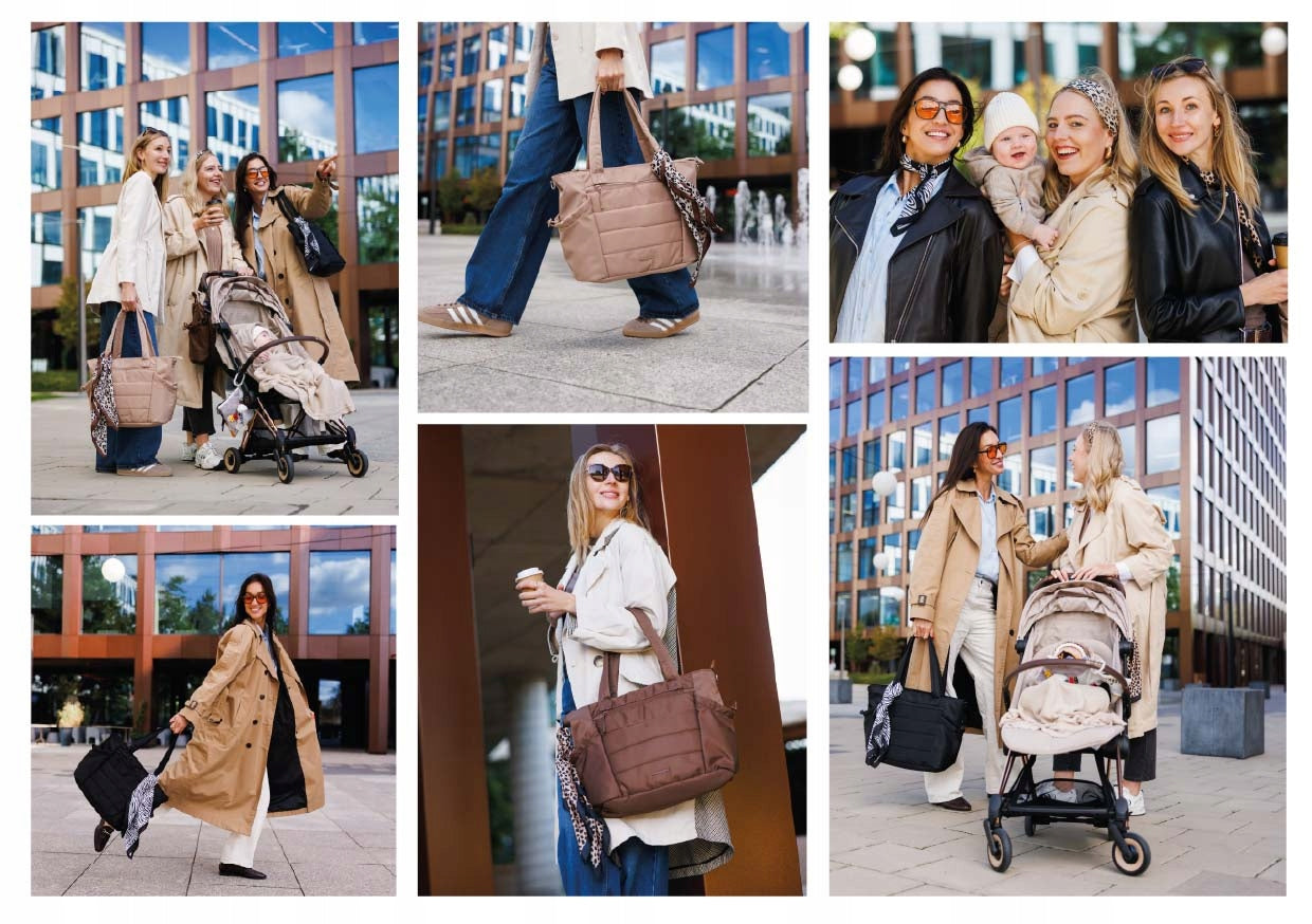 HOSPITAL STROLLER BAG FOR MOM AND BABY FOR AIRPLANE BABYONO CAMI Manufacturer code 1672/01