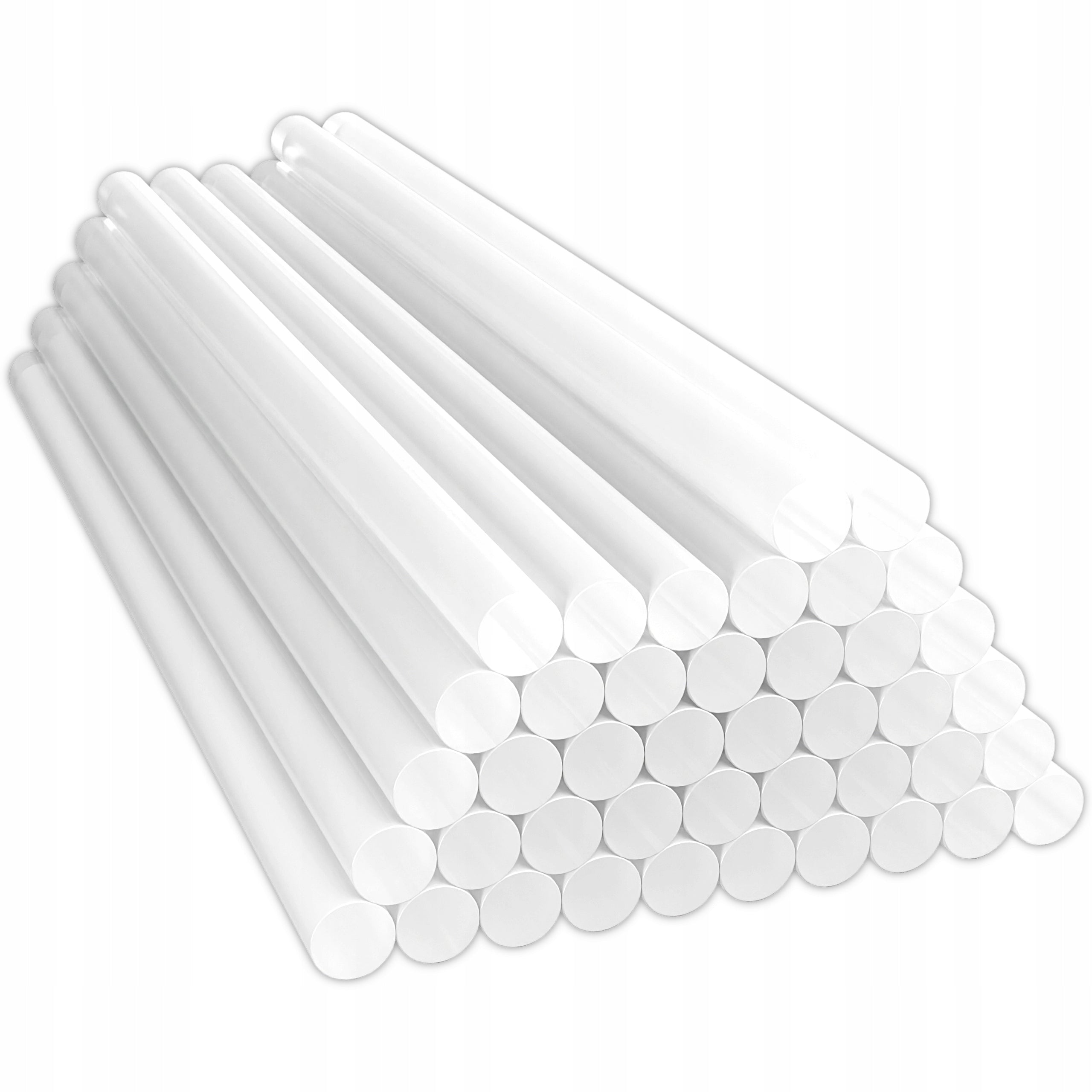 HOT GUN ADHESIVE 11mm - 12mm PDR REFILLS COLORLESS 1KG ~42 PIECES