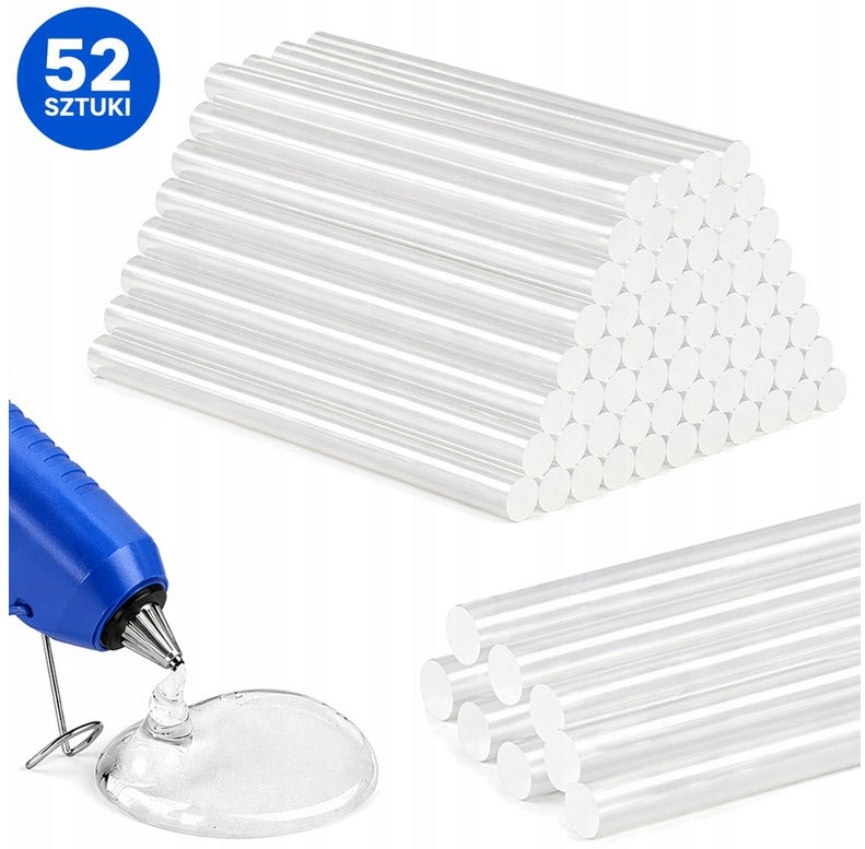 HOT GUN GLUE ADHESIVE CARTRIDGES STRONG COLORLESS 11MM 200MM