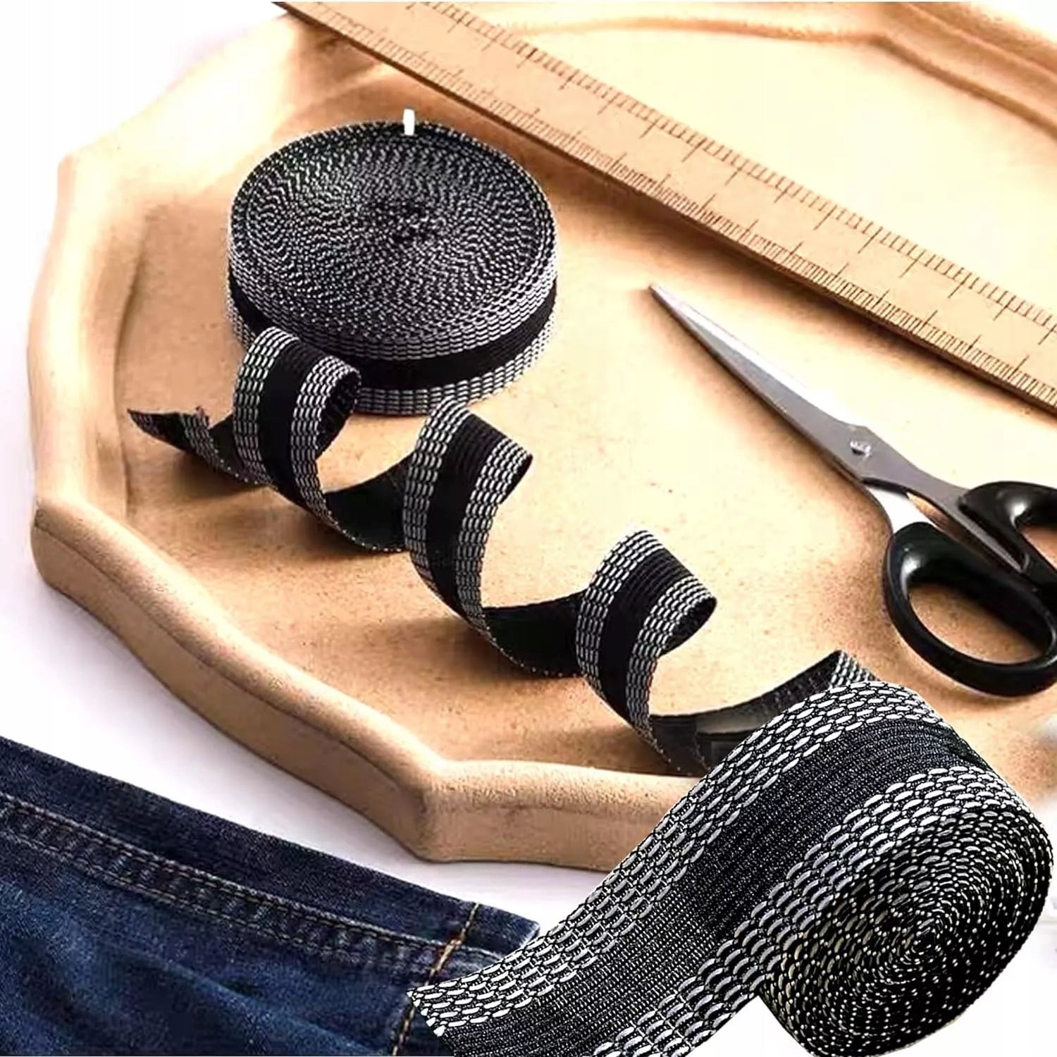 HOT PRESS PANTS ROLL-UP TAPE LEG SHORTENING 1m Manufacturer code dizemingre562