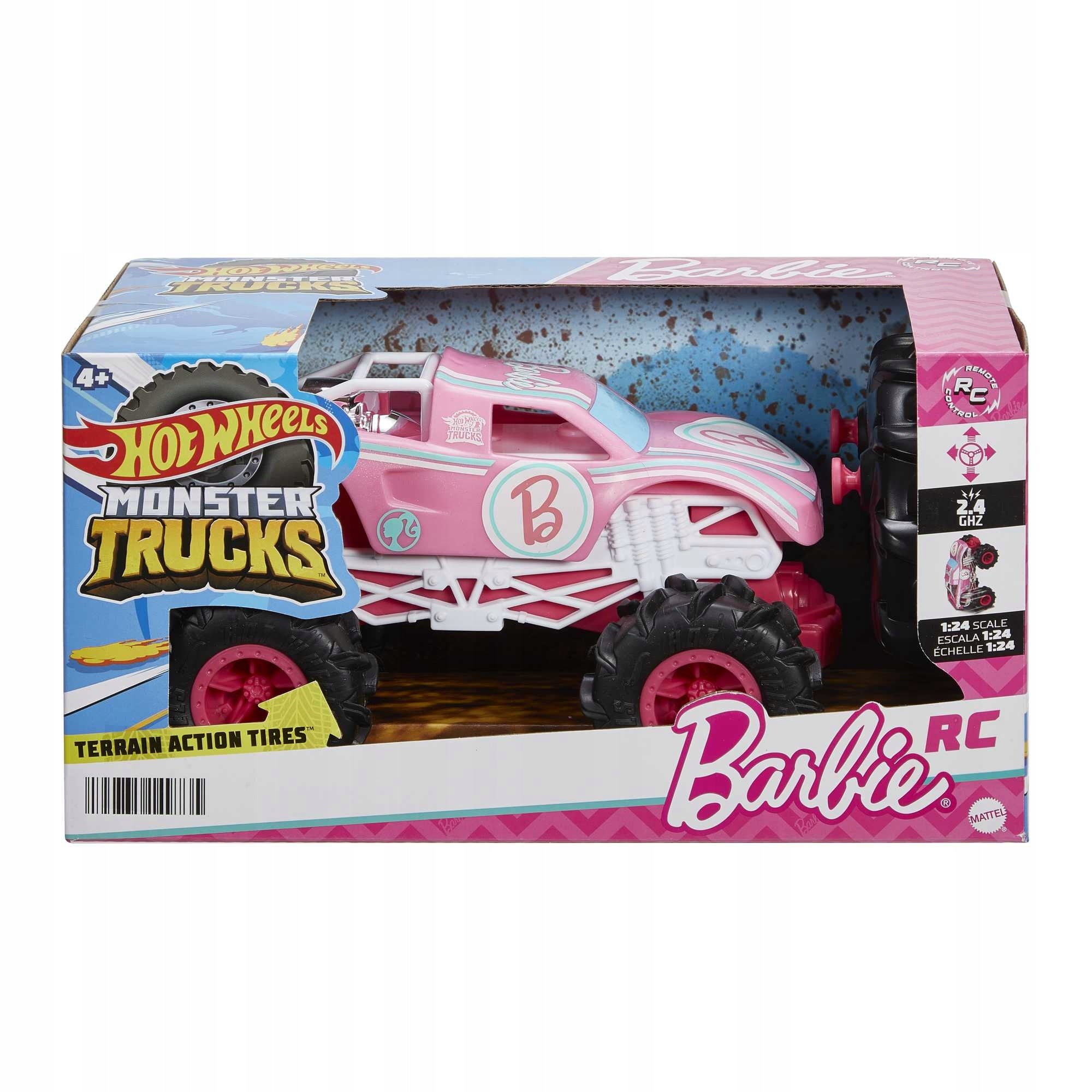 HOT WHEELS MONSTER TRUCK DOLL BARBIE RC VEHICLE REMOTE CONTROLLED REMOTE CONTROL EAN (GTIN) 194735149735