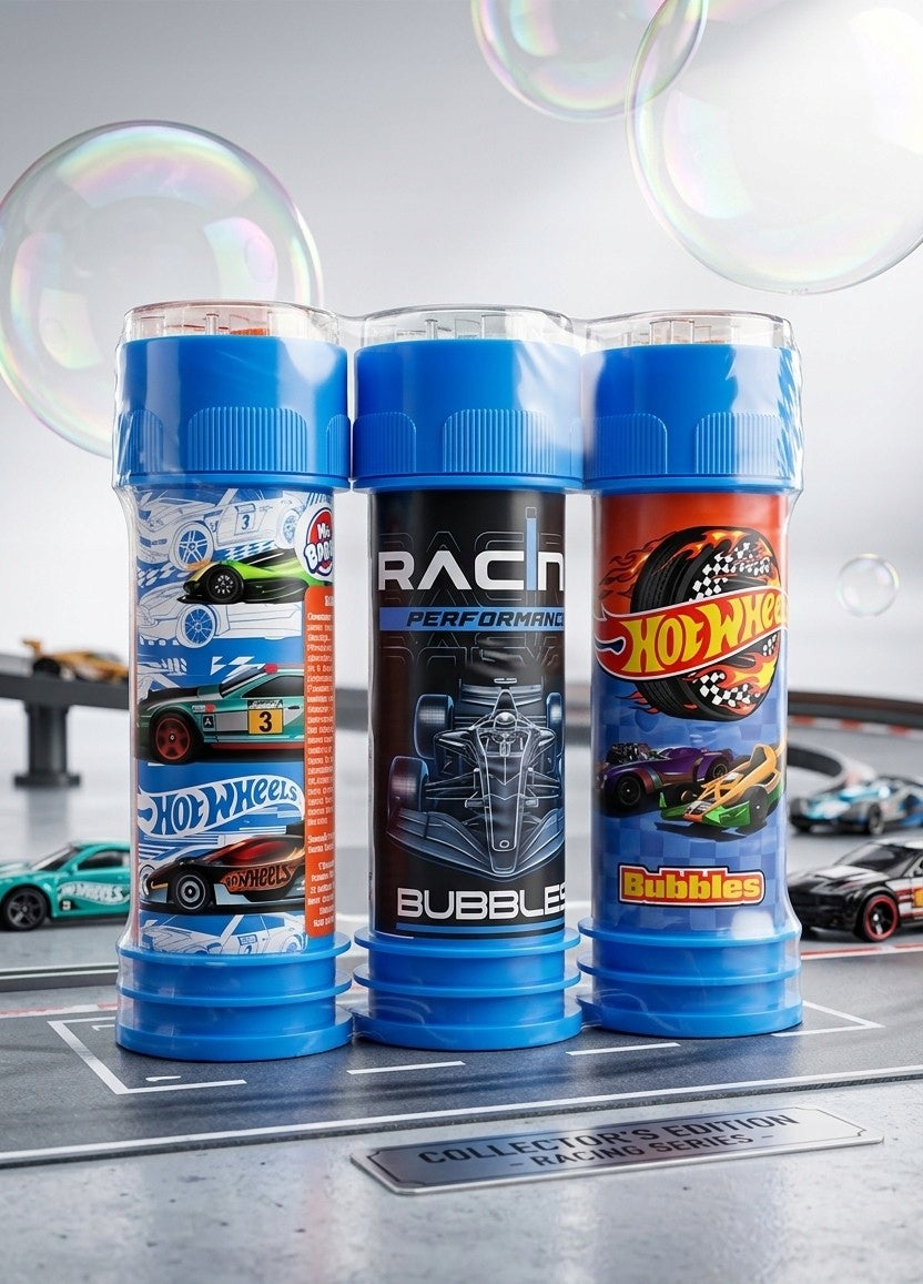 HOT WHEELS – Soap bubbles – set of 3 - 3x55ml Manufacturer code 5907414608080