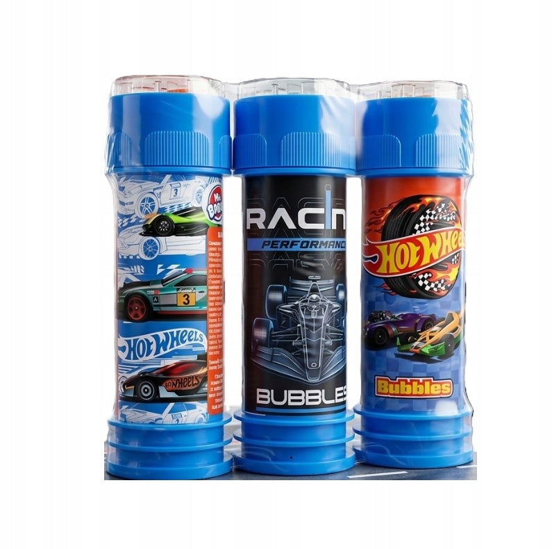 HOT WHEELS – Soap bubbles – set of 3 - 3x55ml