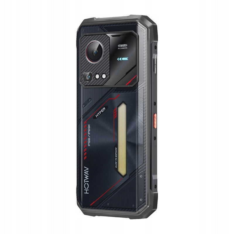 HOTWAV Hyper 7S Armored Smartphone Black 4GB + 12GB RAM 256GB 120Hz 6.6" Built-in memory 256 GB